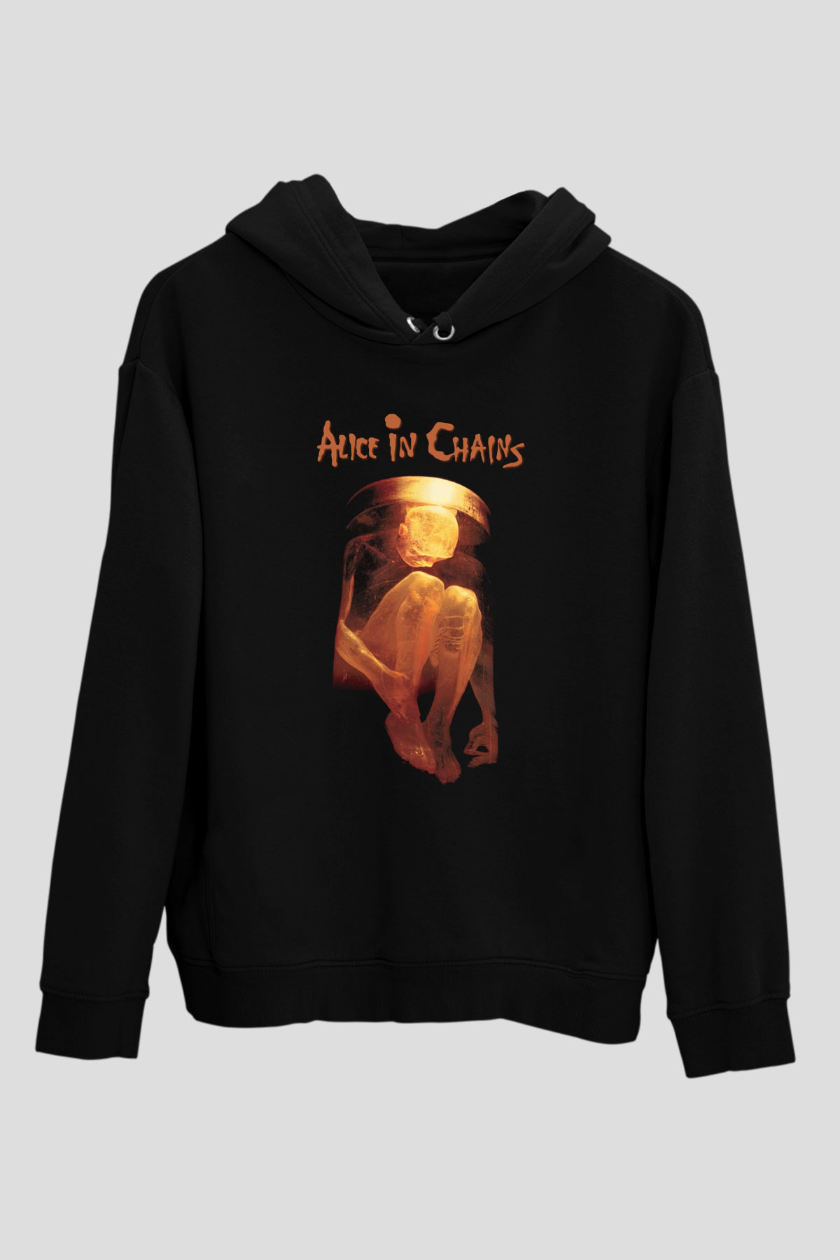 Alice in Chains Siyah Unisex Hoodie