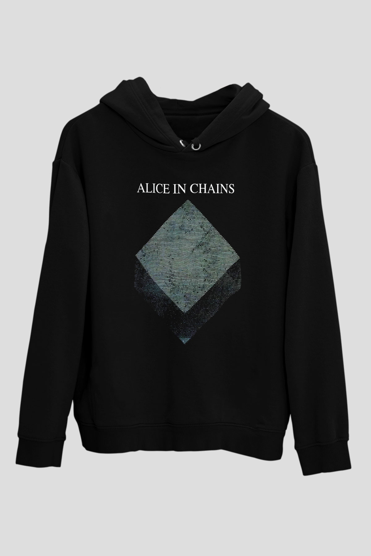 Alice in Chains Siyah Unisex Hoodie