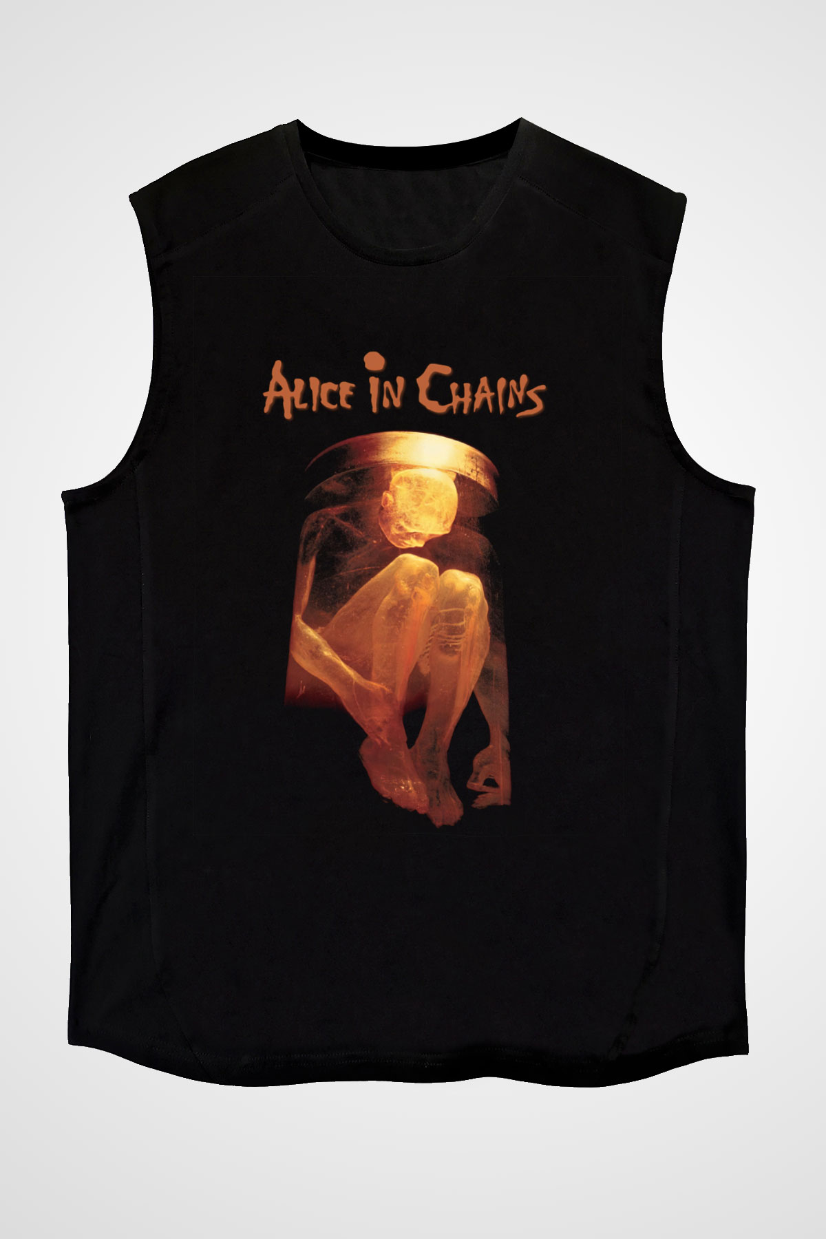 Alice in Chains Siyah Unisex Kolsuz Tişört