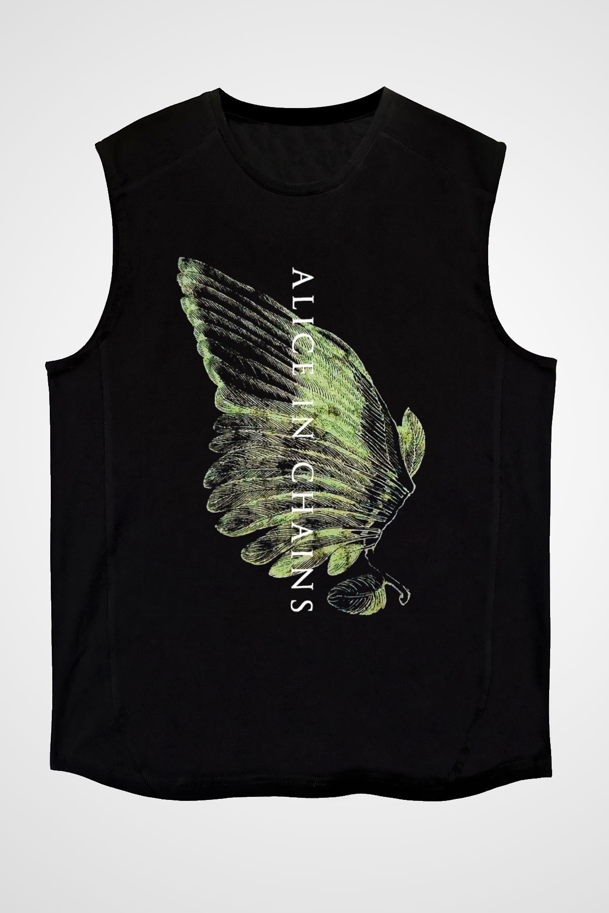 Alice in Chains Siyah Unisex Kolsuz Tişört