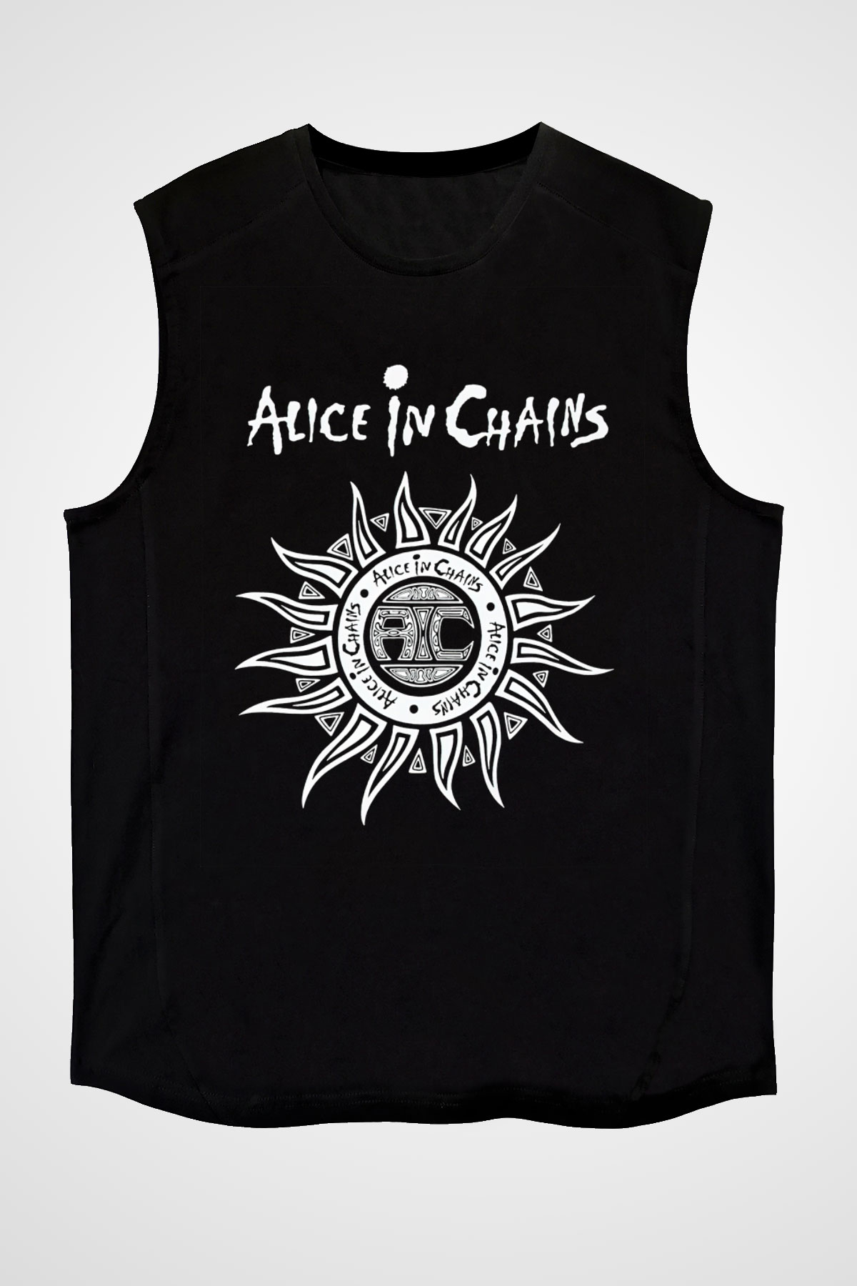 Alice in Chains Siyah Unisex Kolsuz Tişört