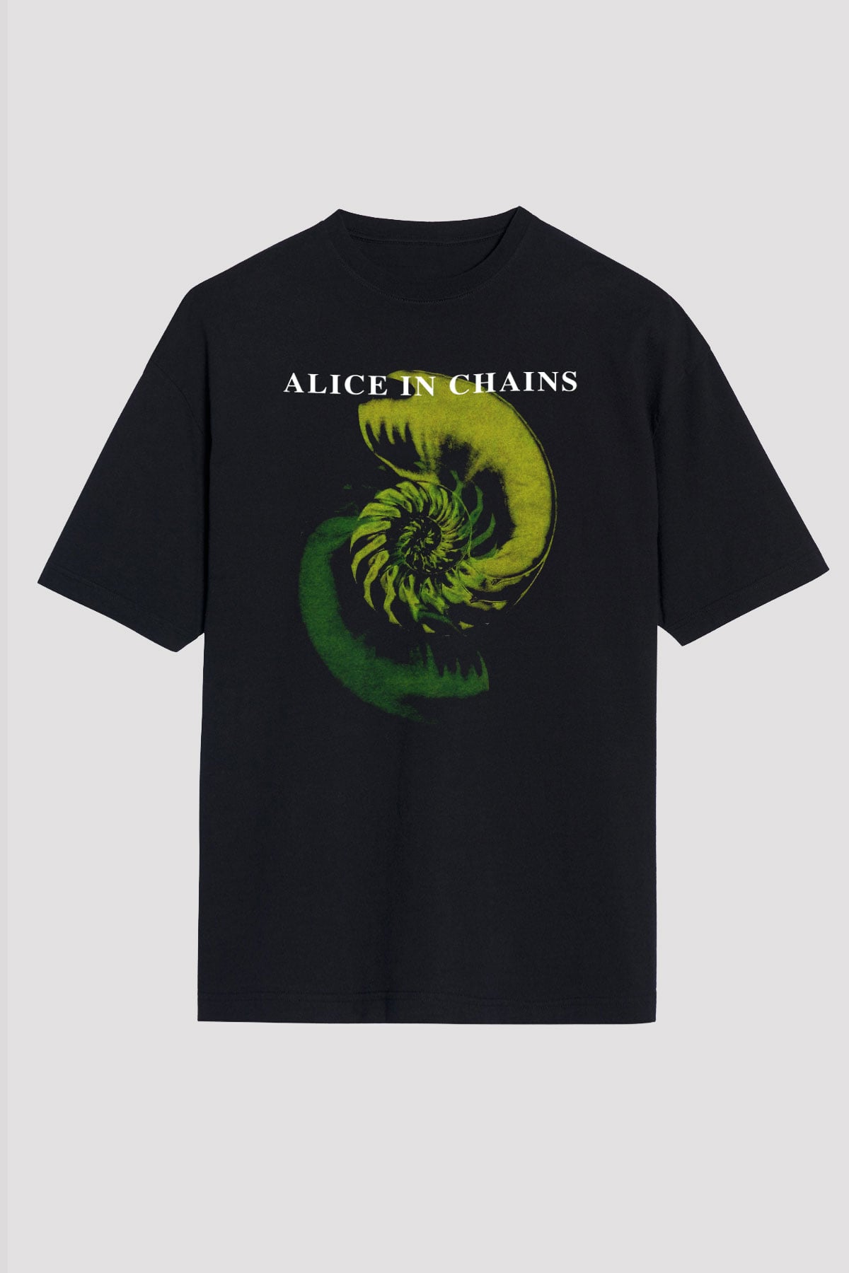 Alice in Chains Siyah Unisex Oversize Tişört T-Shirt