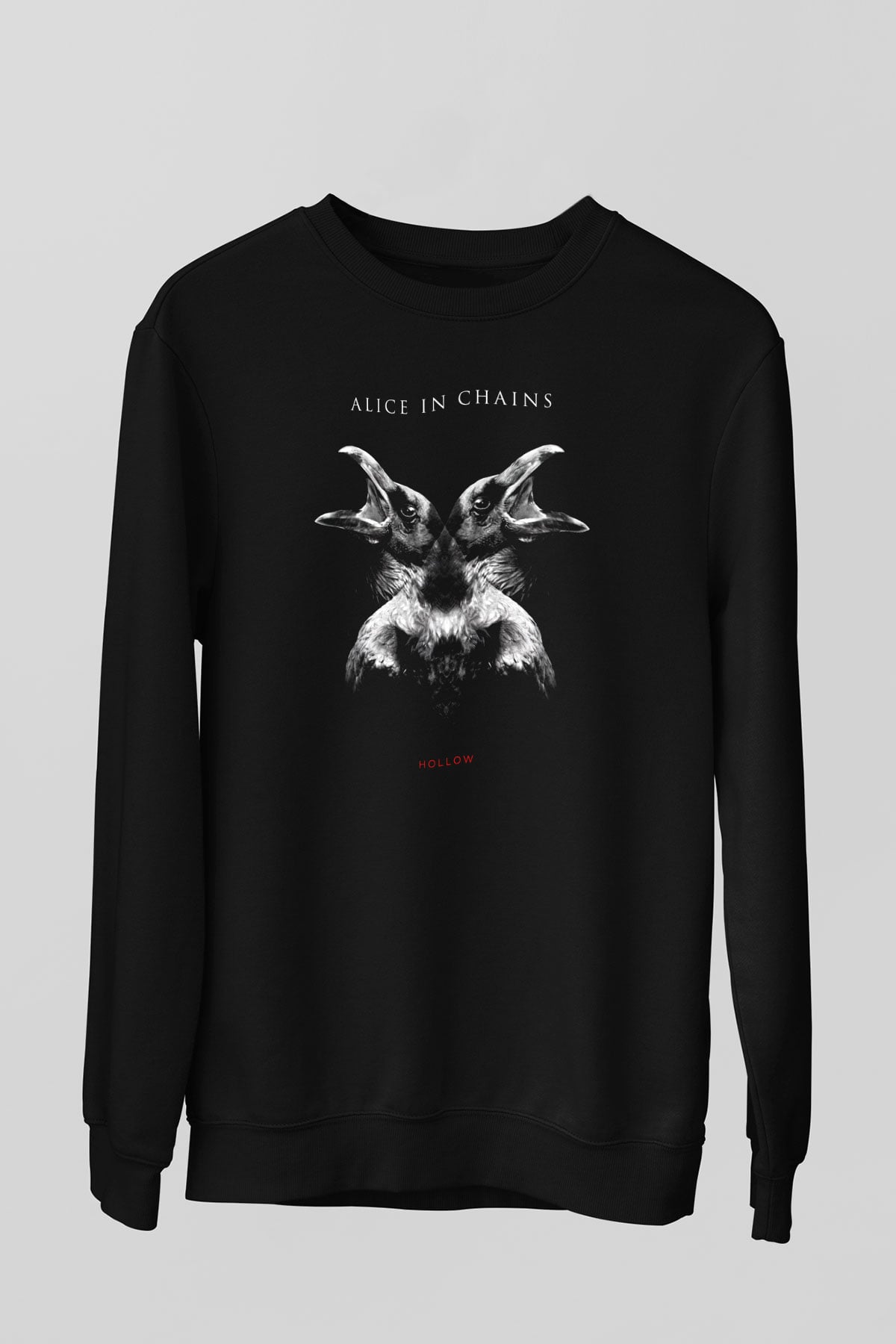Alice in Chains Siyah Unisex Sweatshirt