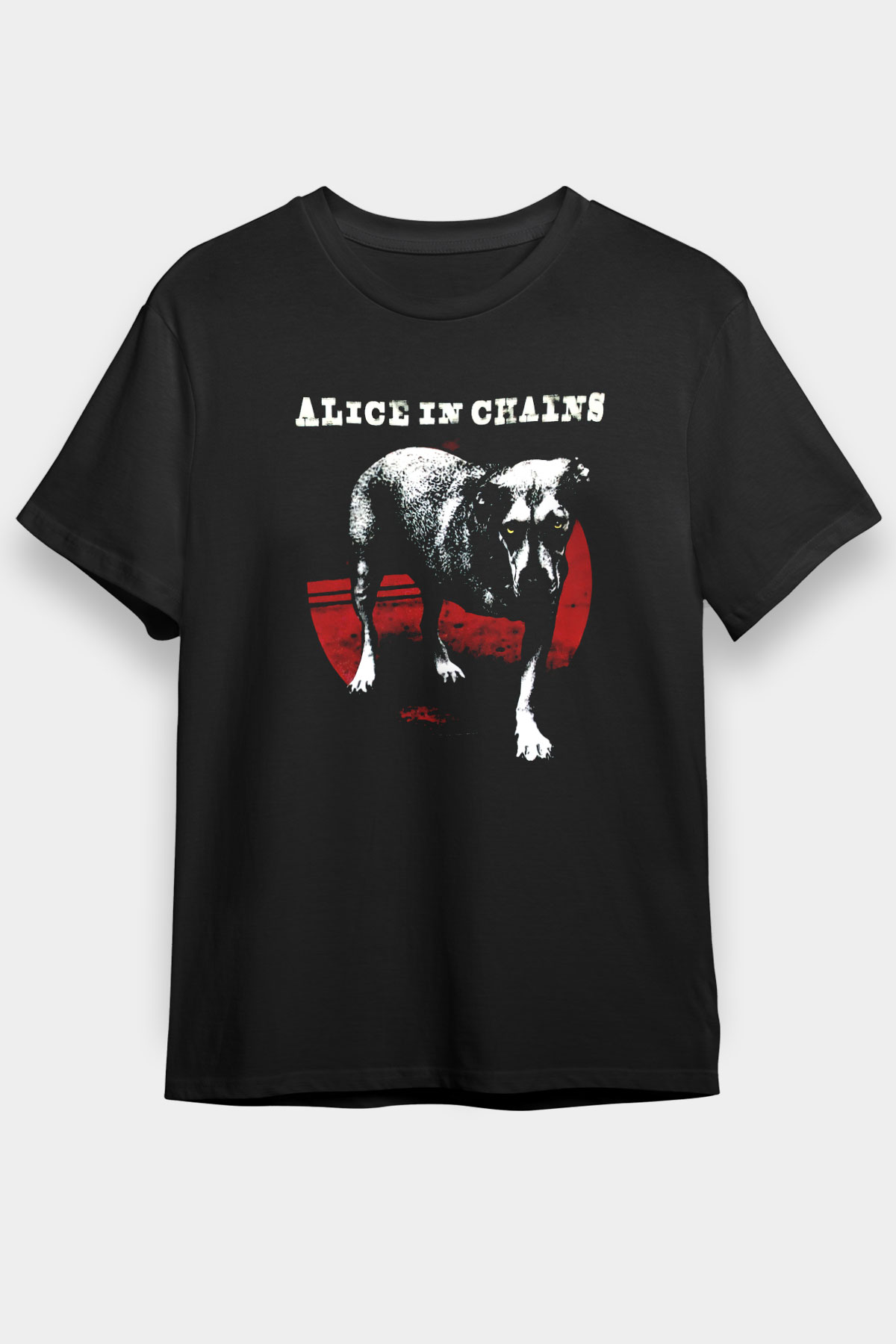 Alice in Chains Black Unisex Tee - STREETWEAR