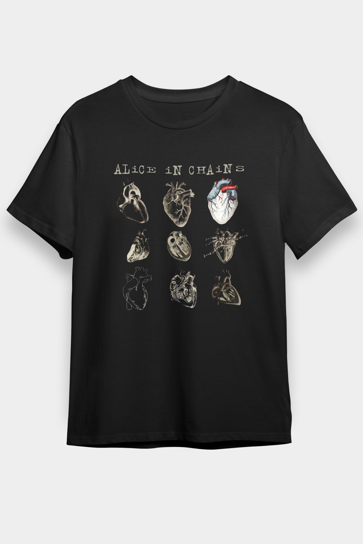 Alice in Chains Black Unisex Tee - STREETWEAR