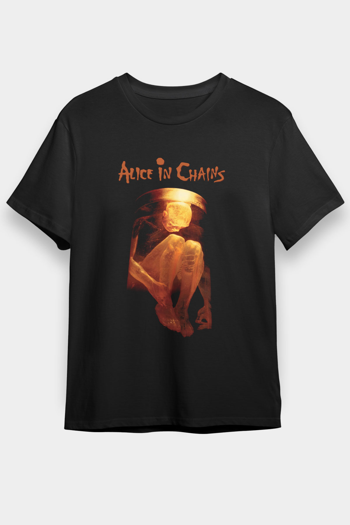 Alice in Chains Black Unisex Tee - STREETWEAR