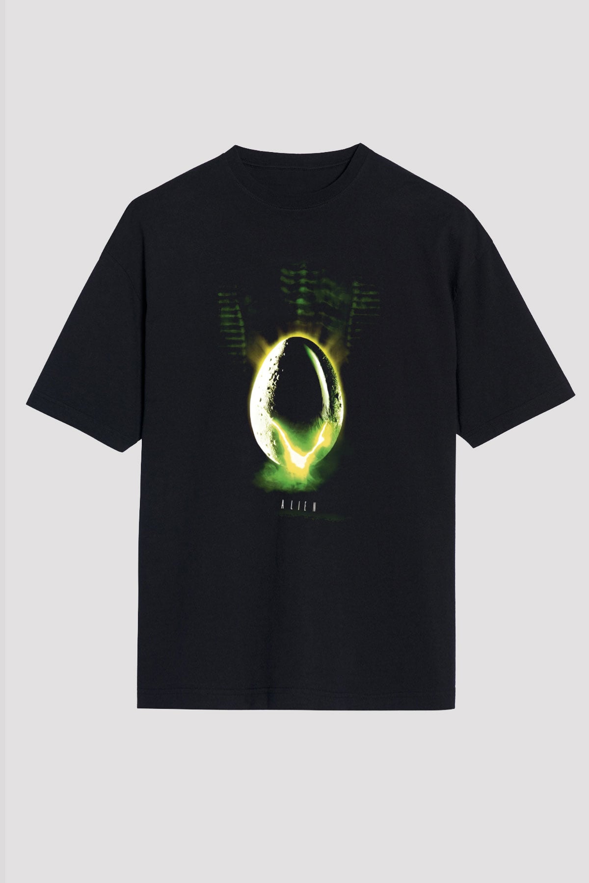 Alien Siyah Unisex Tişört
