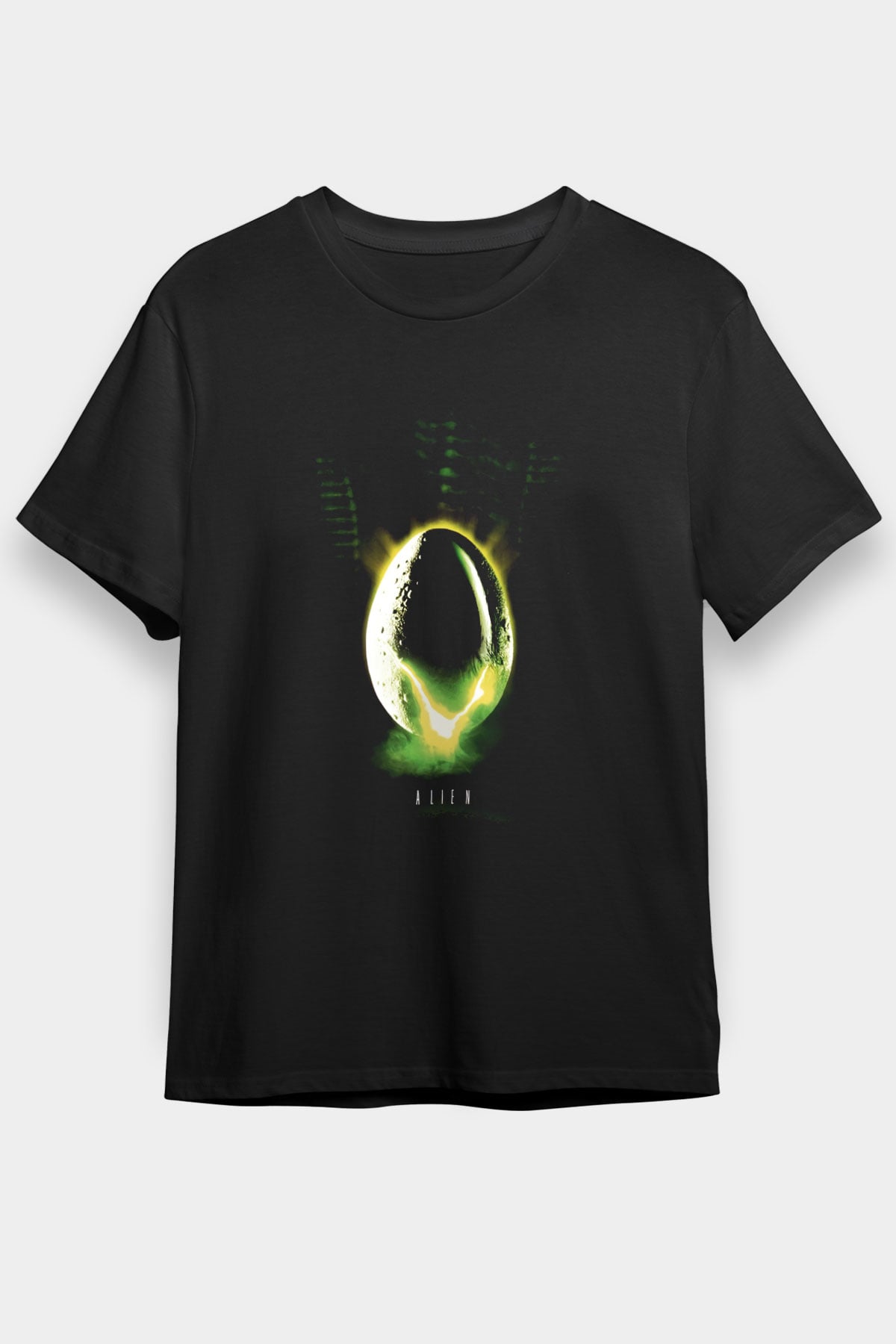 Alien Siyah Unisex Tişört