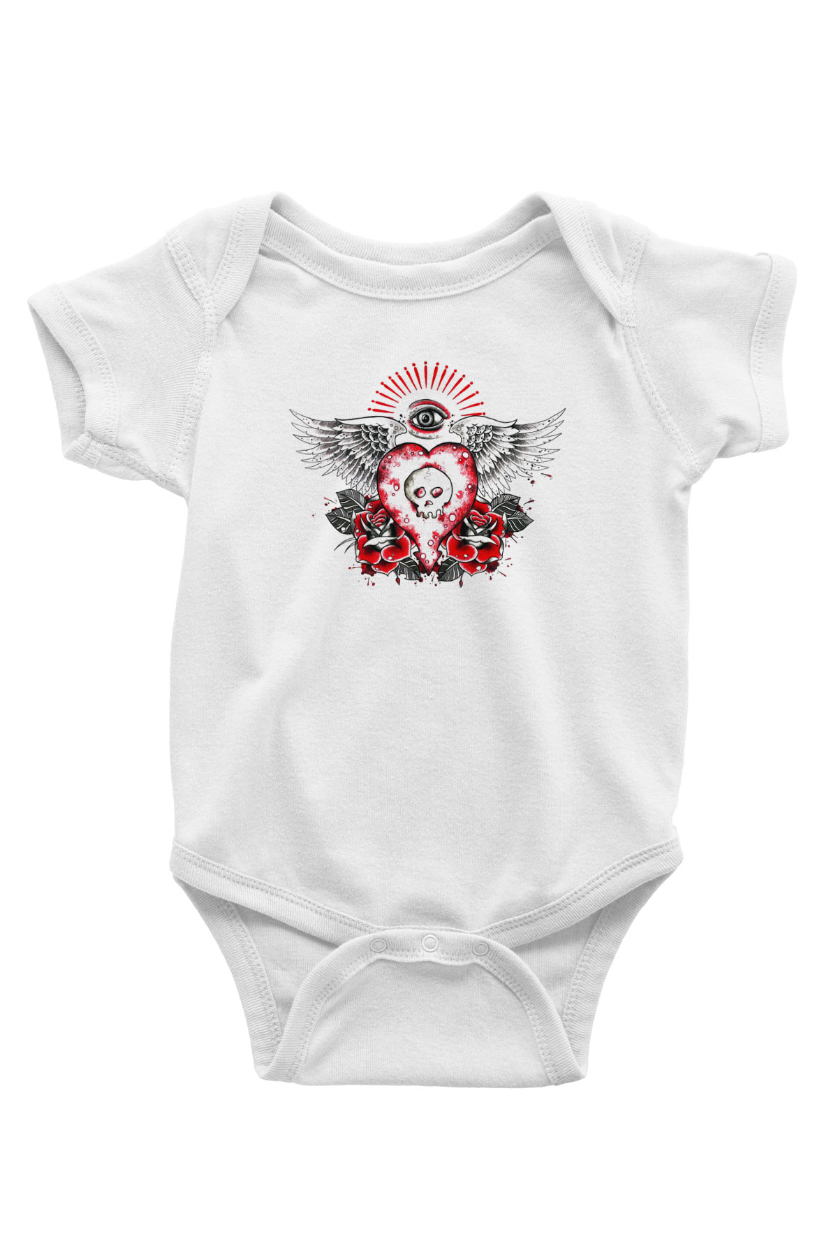 Alkaline Trio Beyaz Bebek Body - Zıbın