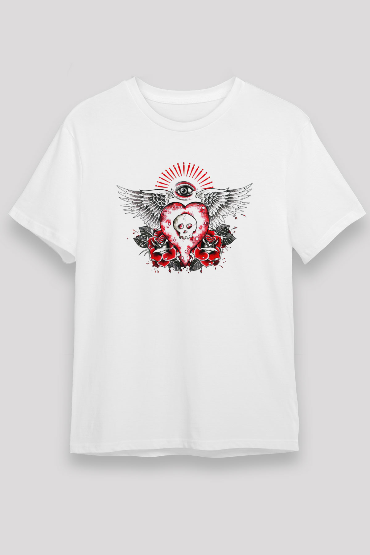 Alkaline Trio White Unisex Tee - STREETWEAR