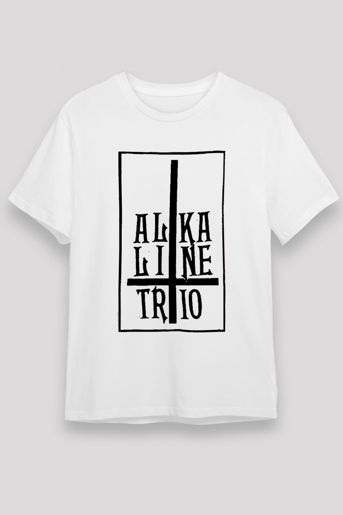 Alkaline Trio White Unisex Tee - STREETWEAR