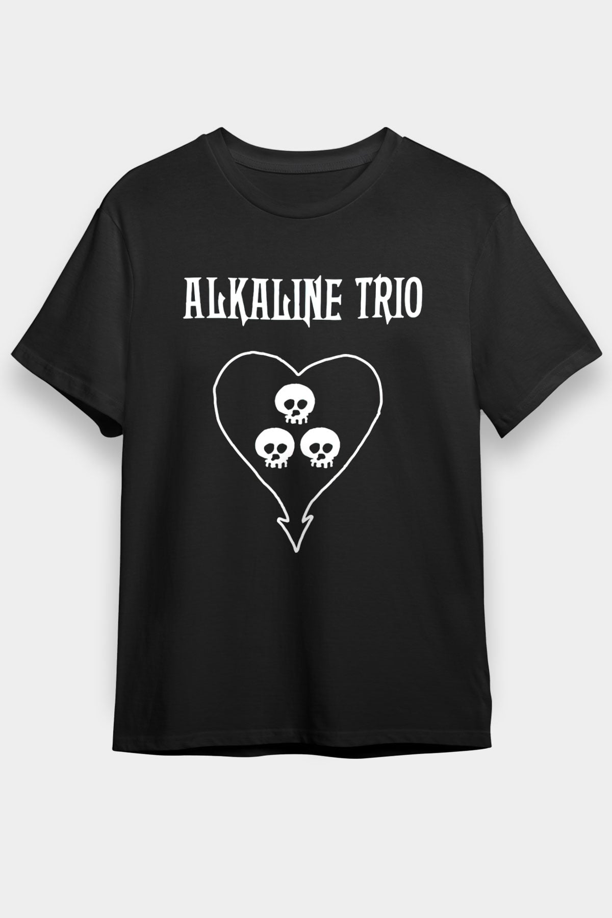 Alkaline Trio Siyah Unisex Tişört T-Shirt - TişörtFabrikası