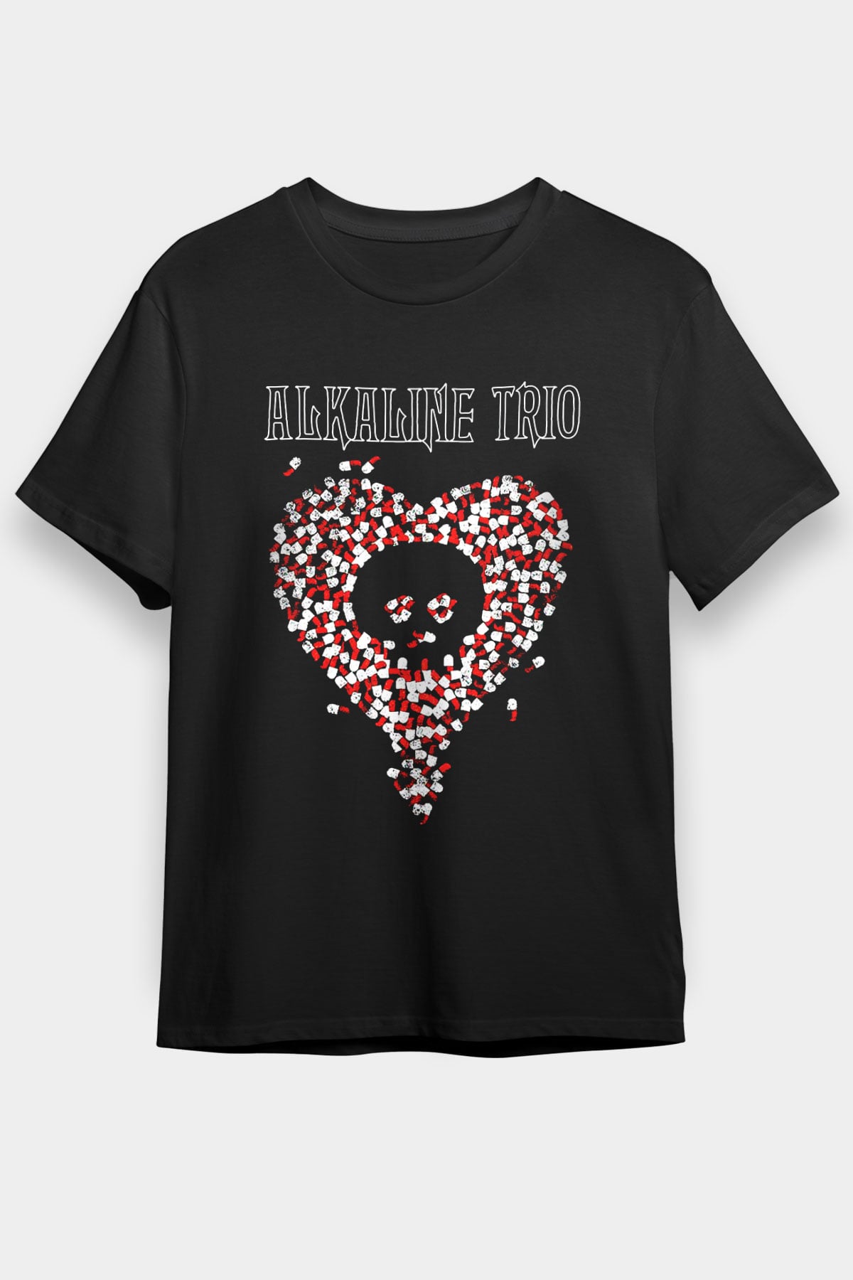 Alkaline Trio Siyah Unisex Tişört T-Shirt - TişörtFabrikası