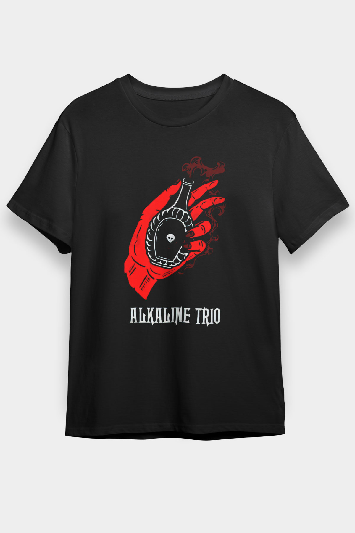 Alkaline Trio Siyah Unisex Tişört T-Shirt - TişörtFabrikası