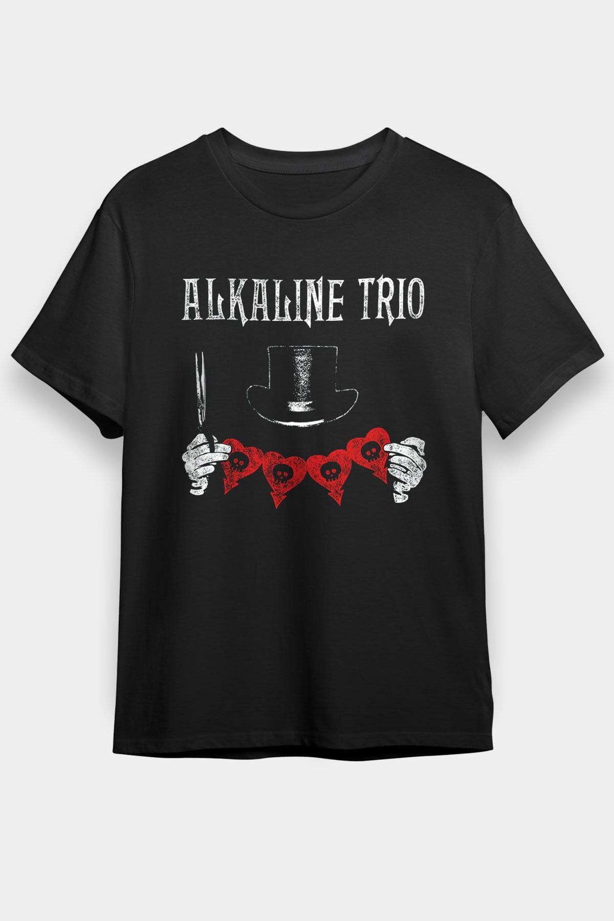Alkaline Trio Siyah Unisex Tişört T-Shirt - TişörtFabrikası