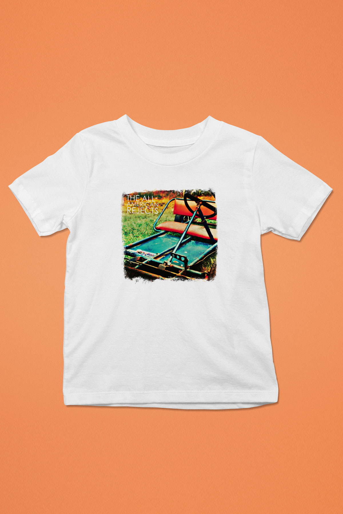 All-American Rejects Baskılı Unisex Beyaz Çocuk Tişört