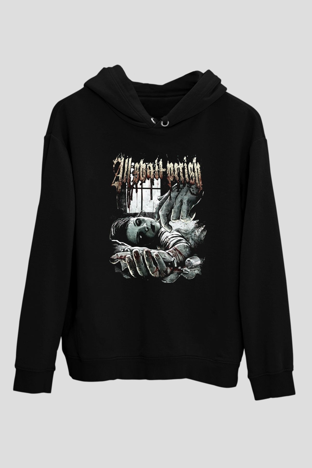 All Shall Perish Siyah Unisex Hoodie