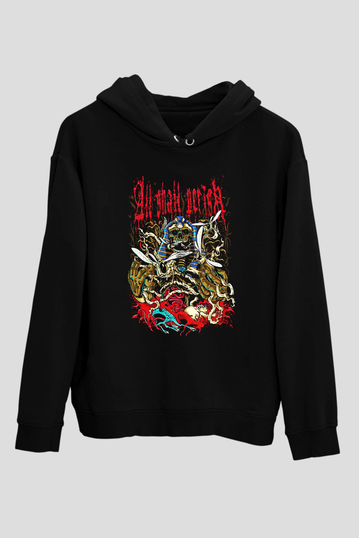 All Shall Perish Siyah Unisex Hoodie