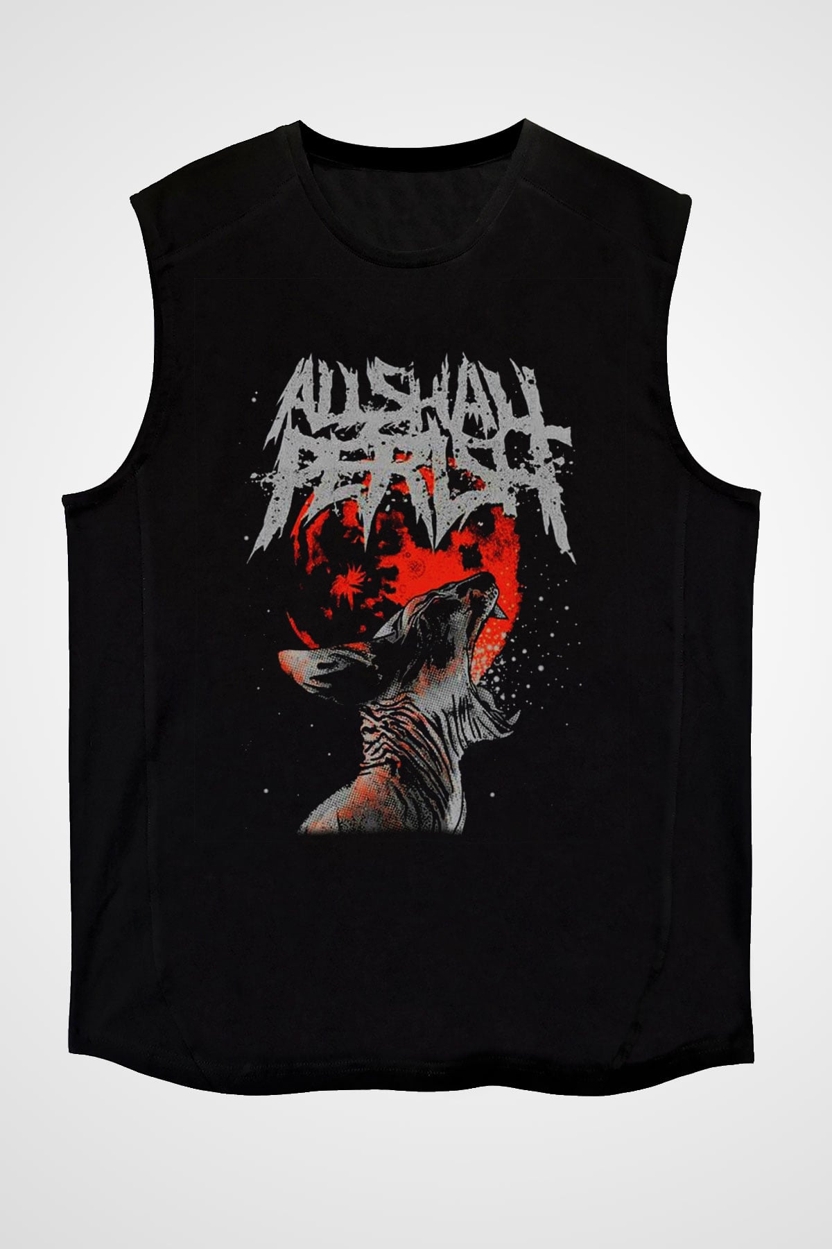 All Shall Perish Siyah Unisex Kolsuz Tişört