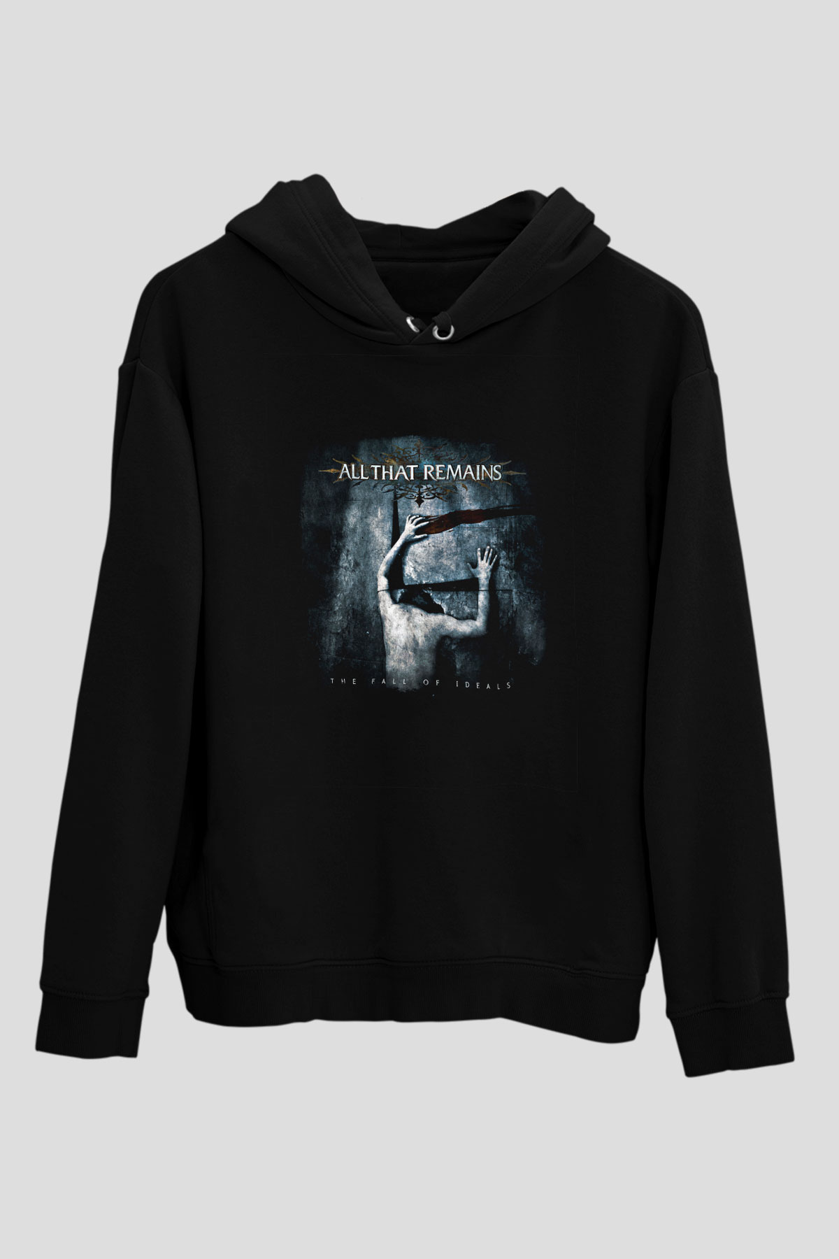 All That Remains Baskılı Unisex Siyah Hoodie