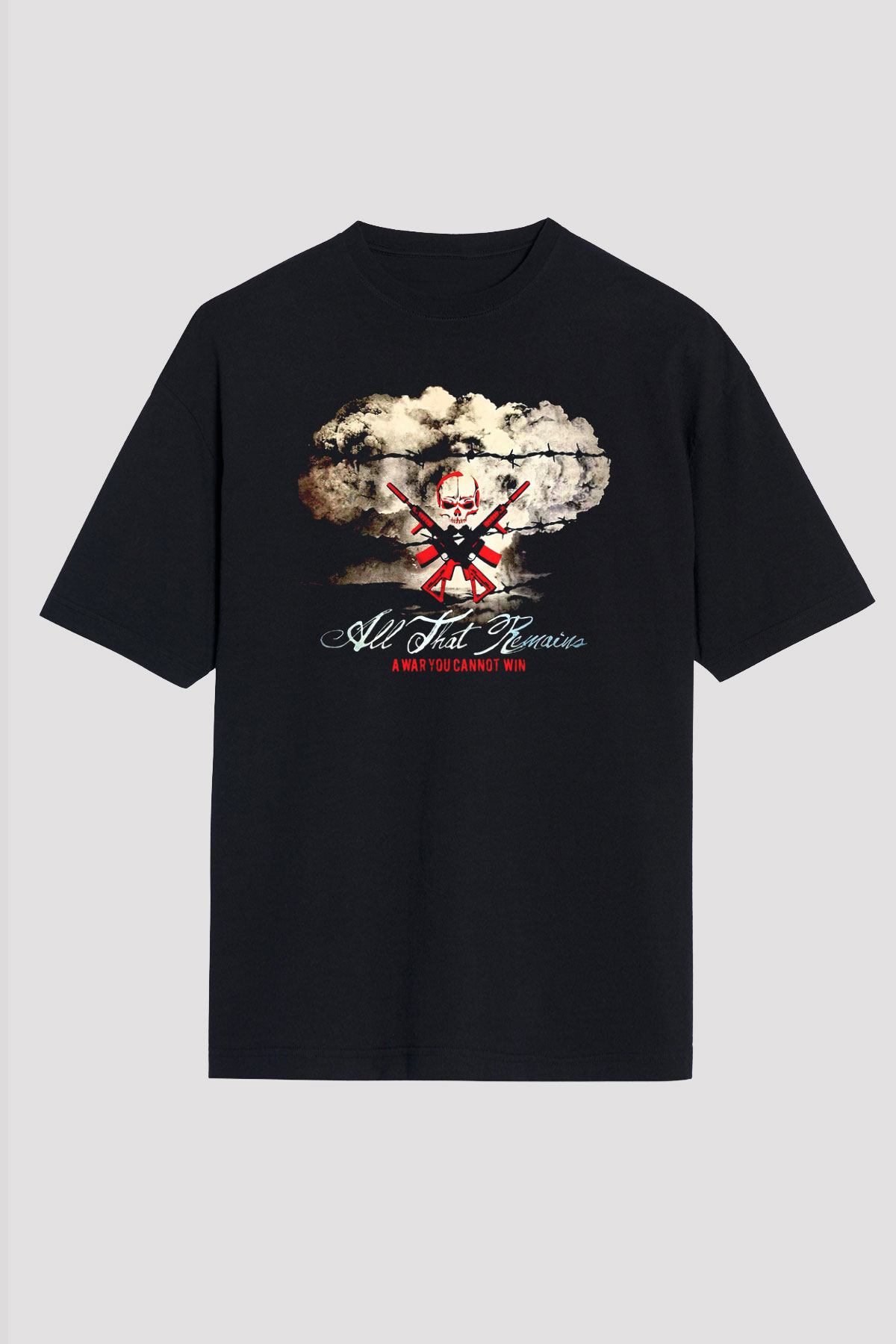 All That Remains Siyah Unisex Tişört T-Shirt - TişörtFabrikası