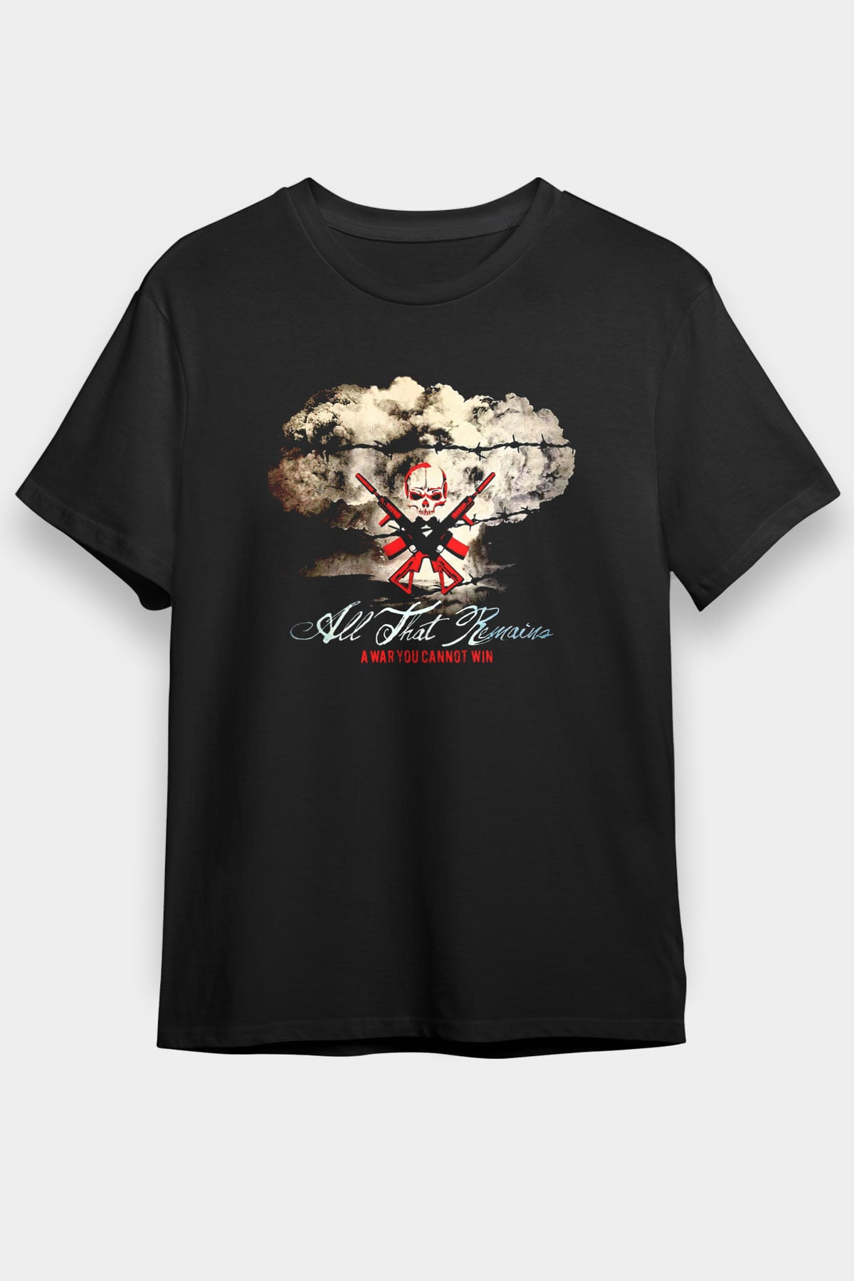 All That Remains Siyah Unisex Tişört T-Shirt - TişörtFabrikası