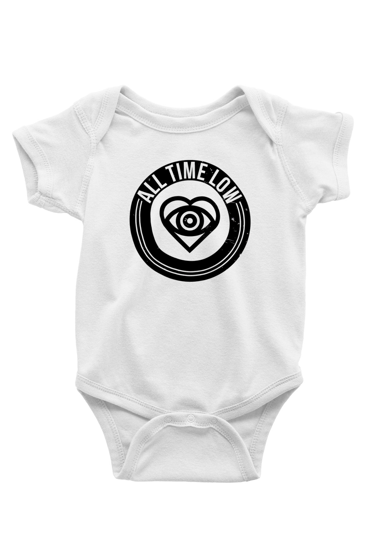 All Time Low Beyaz Bebek Body - Zıbın