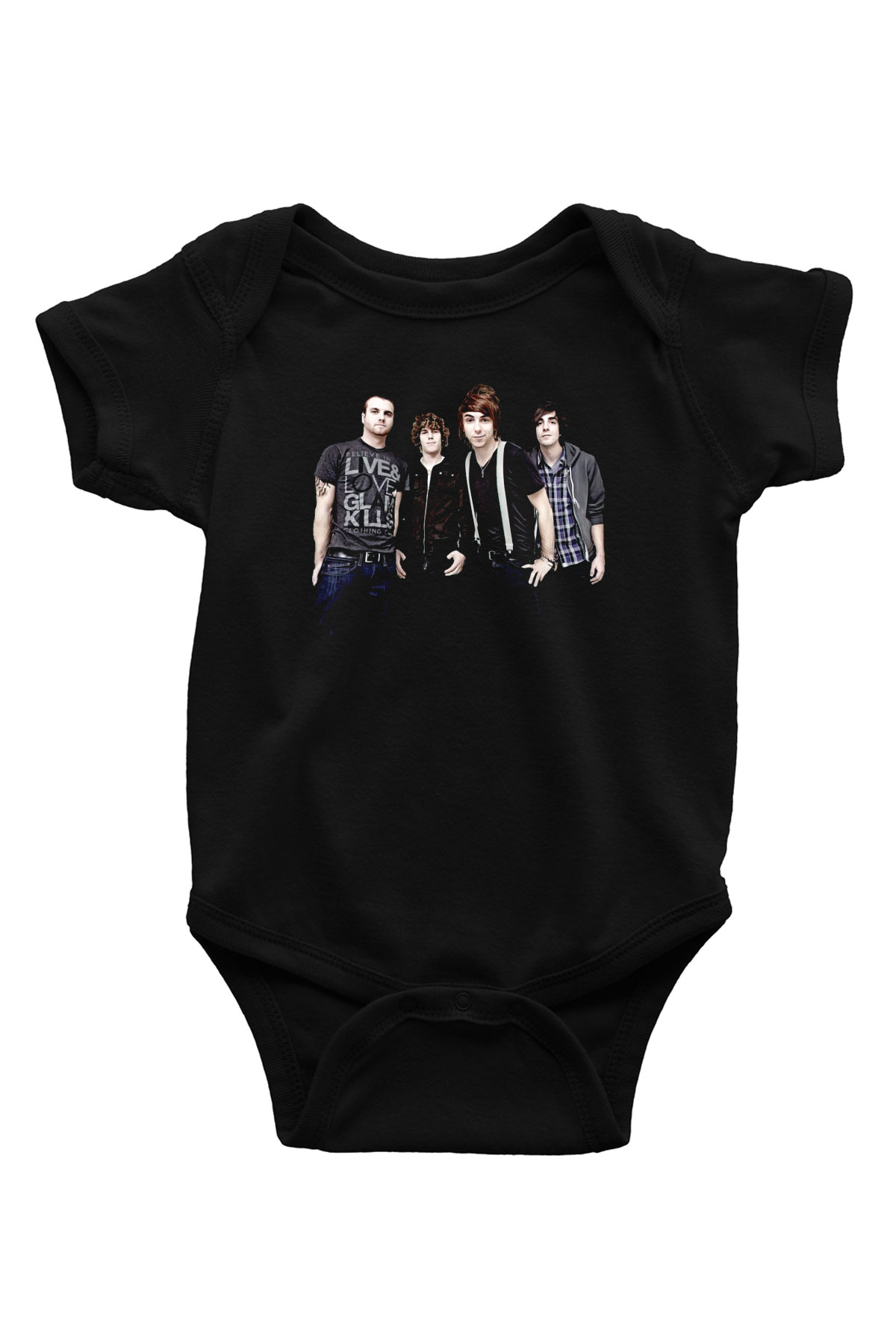 All Time Low Siyah Bebek Body - Zıbın