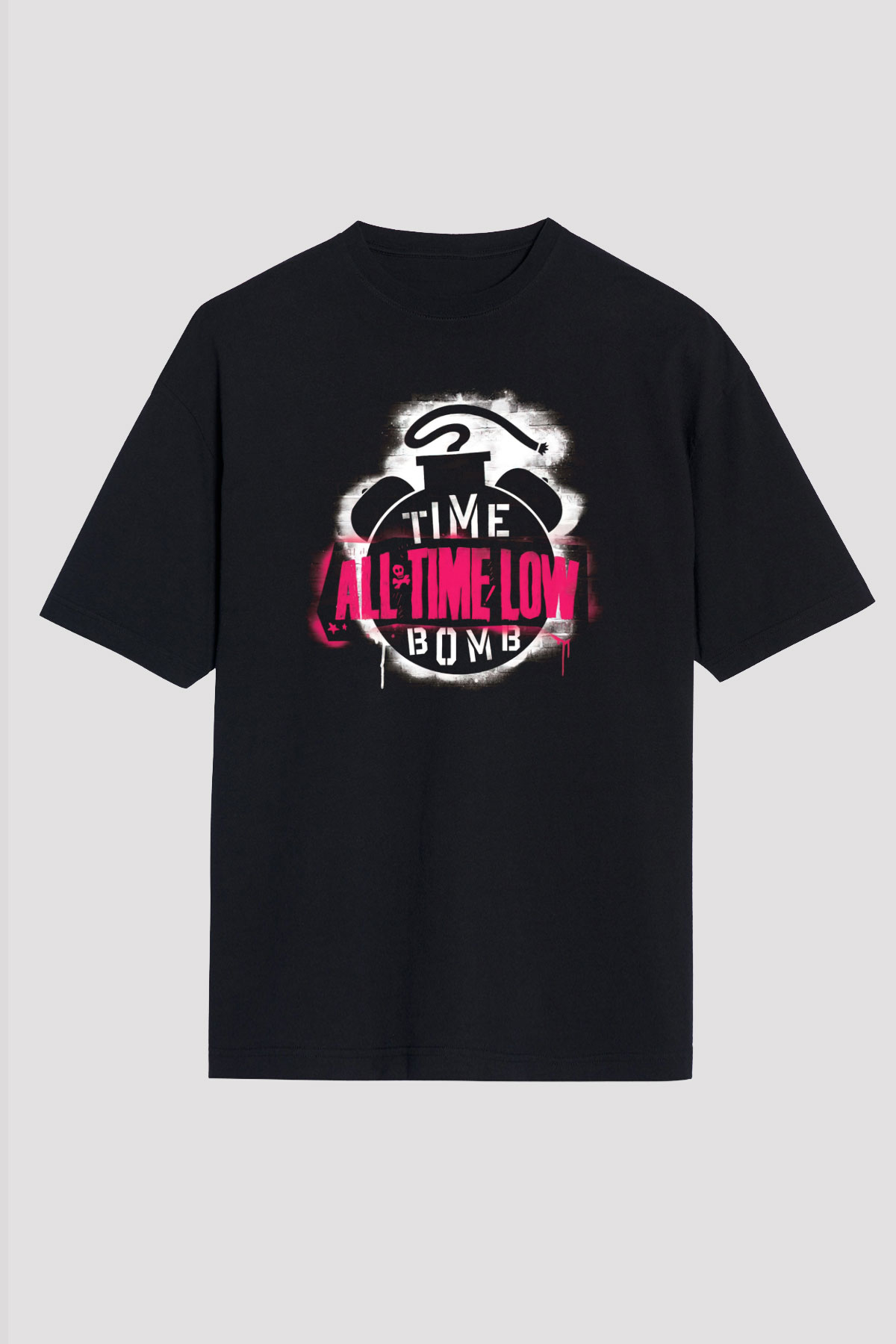 All Time Low Siyah Unisex Tişört T-Shirt - TişörtFabrikası