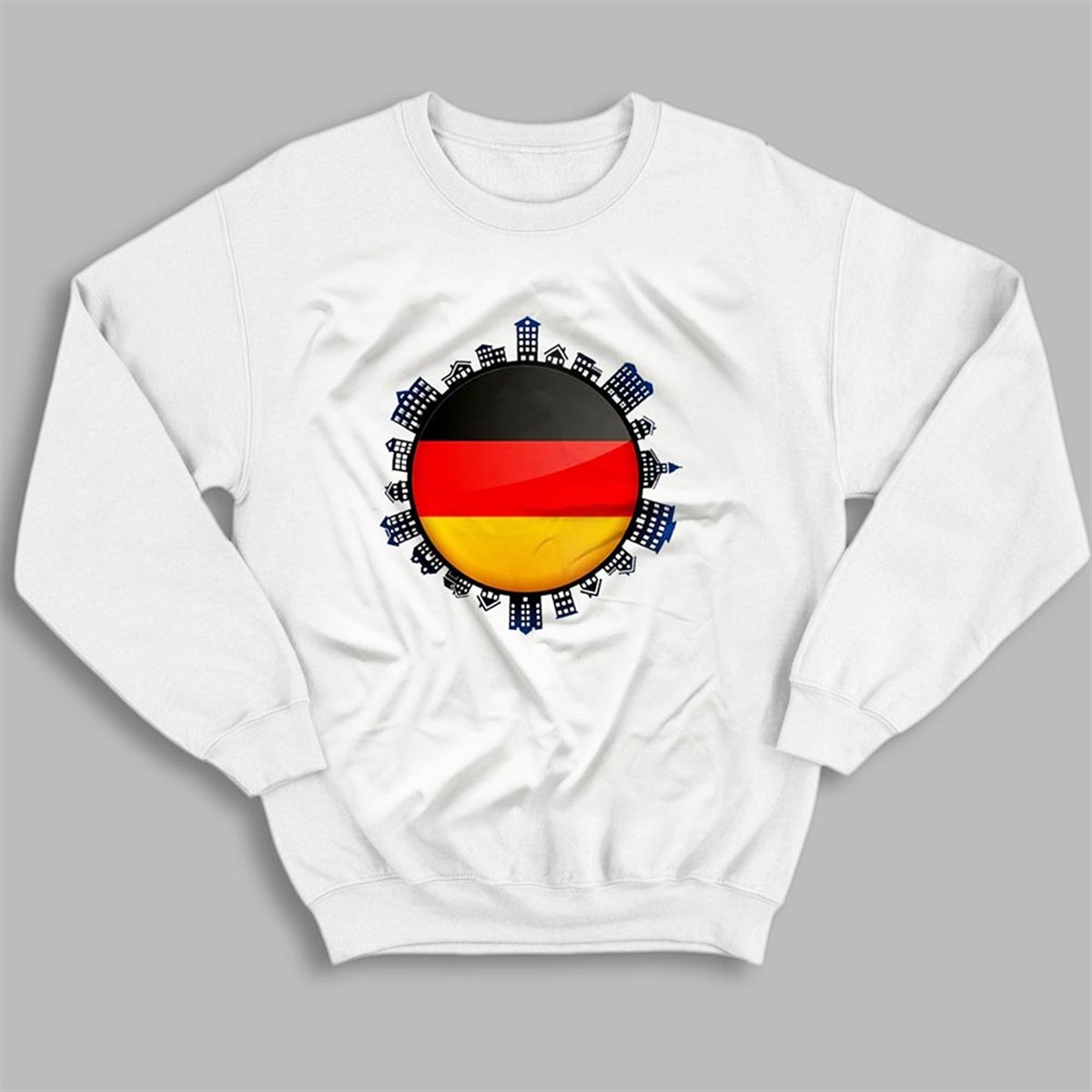Almanya Sweatshirt, Unisex Sweatshirt ICBYR60