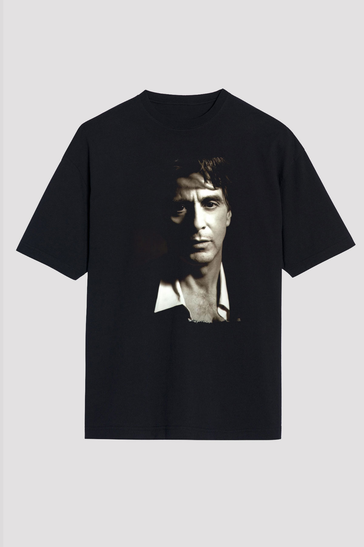 Alpacino Siyah Unisex Tişört T-Shirt - TişörtFabrikası