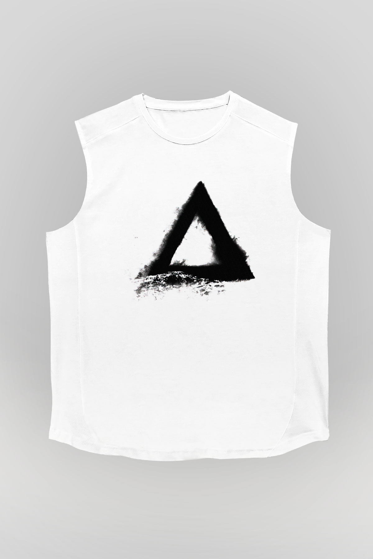 Alt-J Beyaz Unisex Kolsuz Tişört
