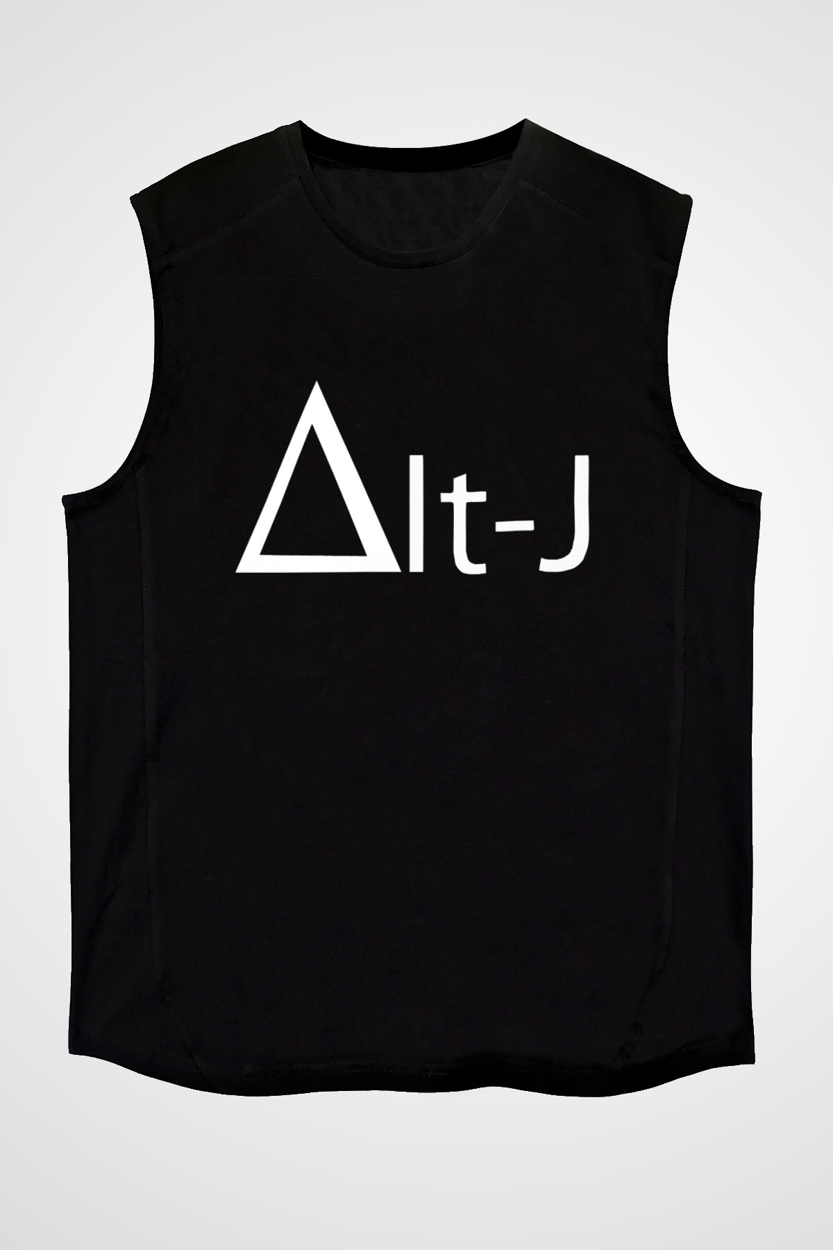 Alt-J Siyah Unisex Kolsuz Tişört
