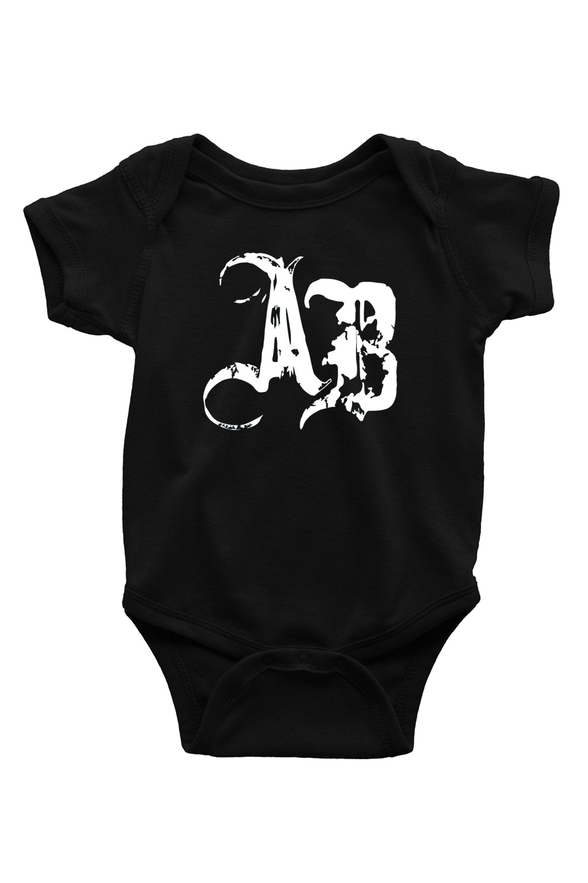 Alter Bridge Baskılı Siyah Bebek Body - Zıbın