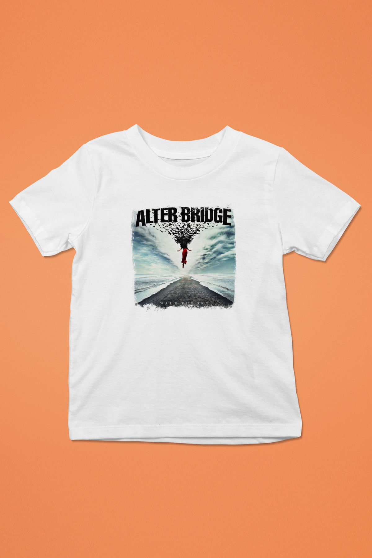 Alter Bridge Baskılı Unisex Beyaz Çocuk Tişört