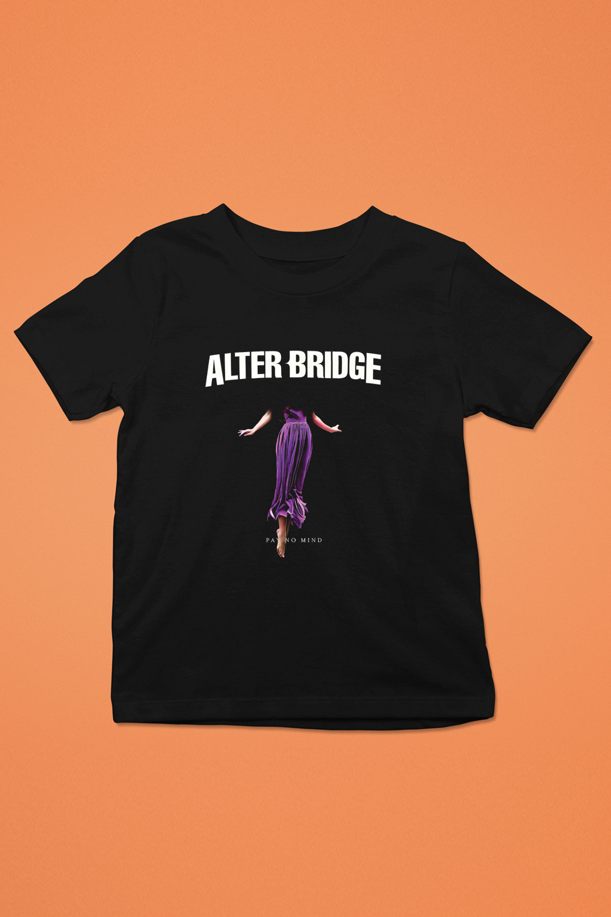 Alter Bridge Baskılı Unisex Siyah Çocuk Tişört