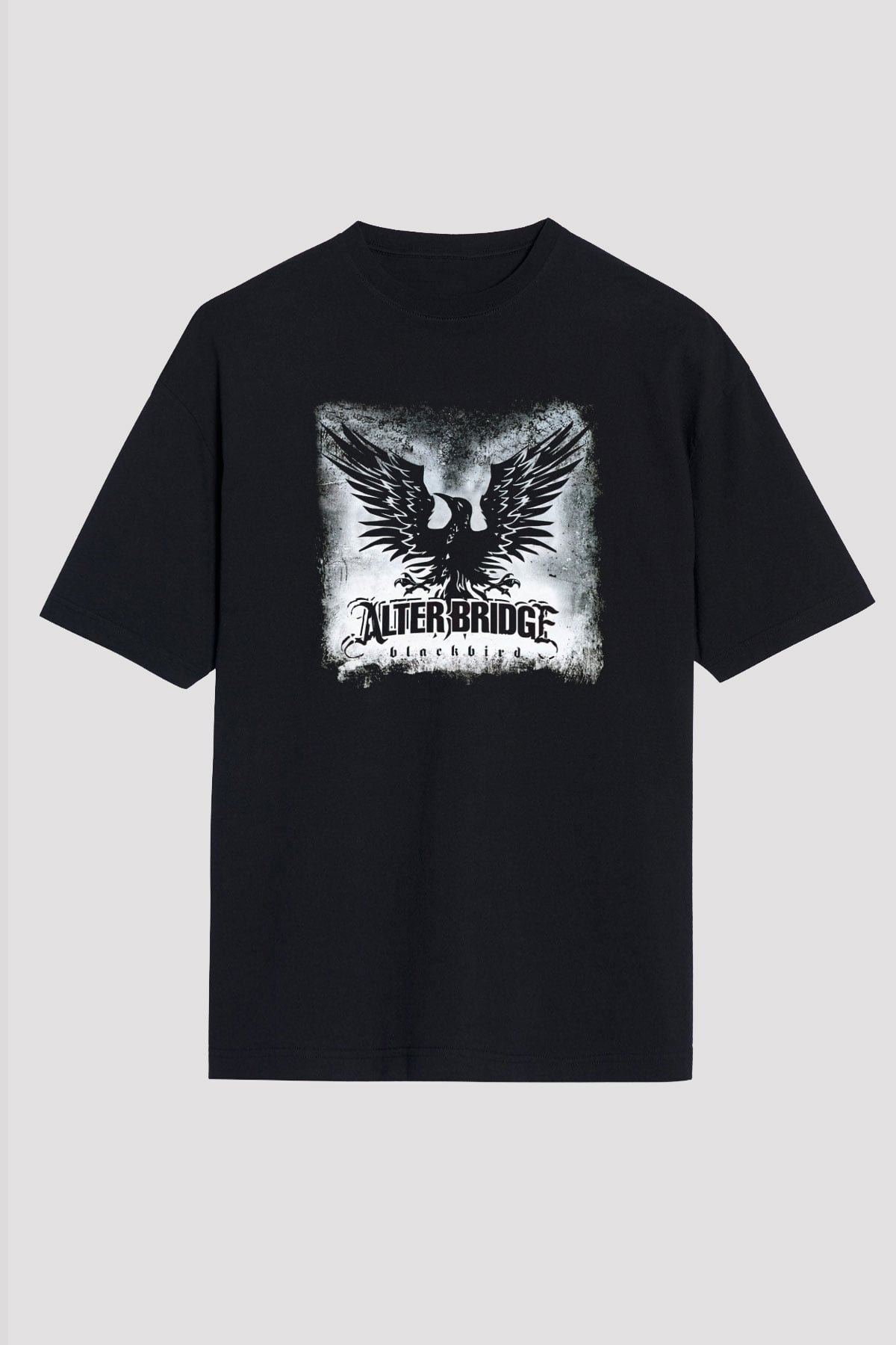 Alter Bridge Siyah Unisex Oversize Tişört T-Shirt