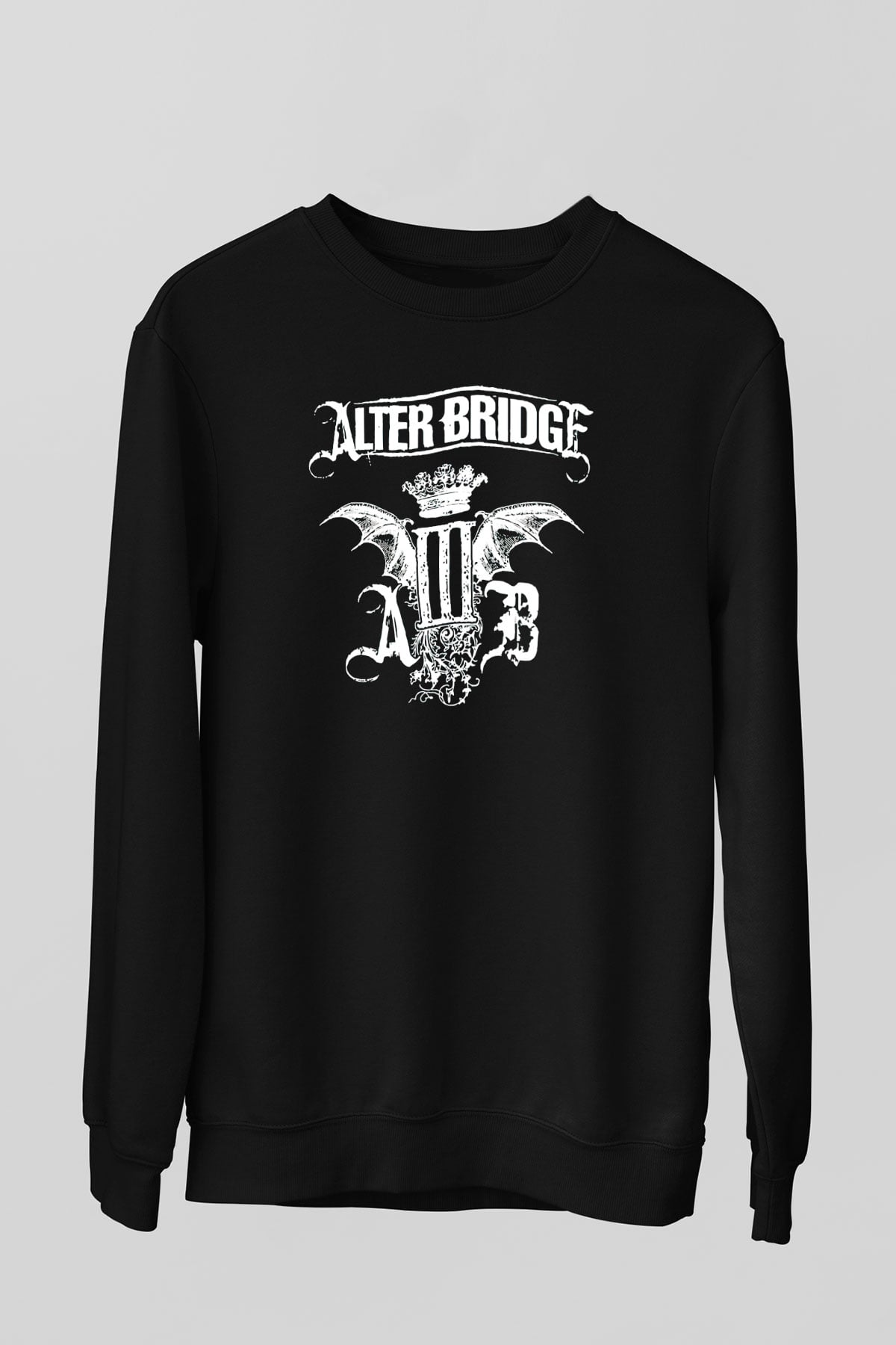 Alter Bridge Siyah Unisex Sweatshirt