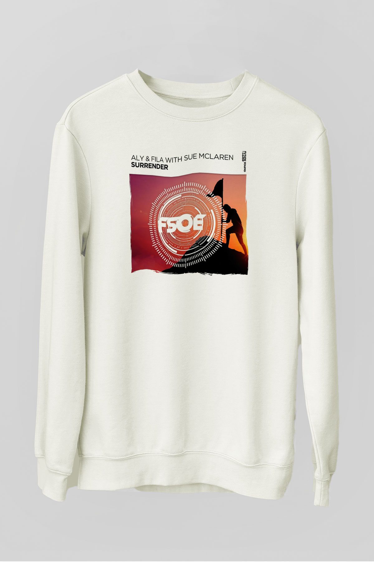 Aly & Fila Beyaz Unisex Sweatshirt