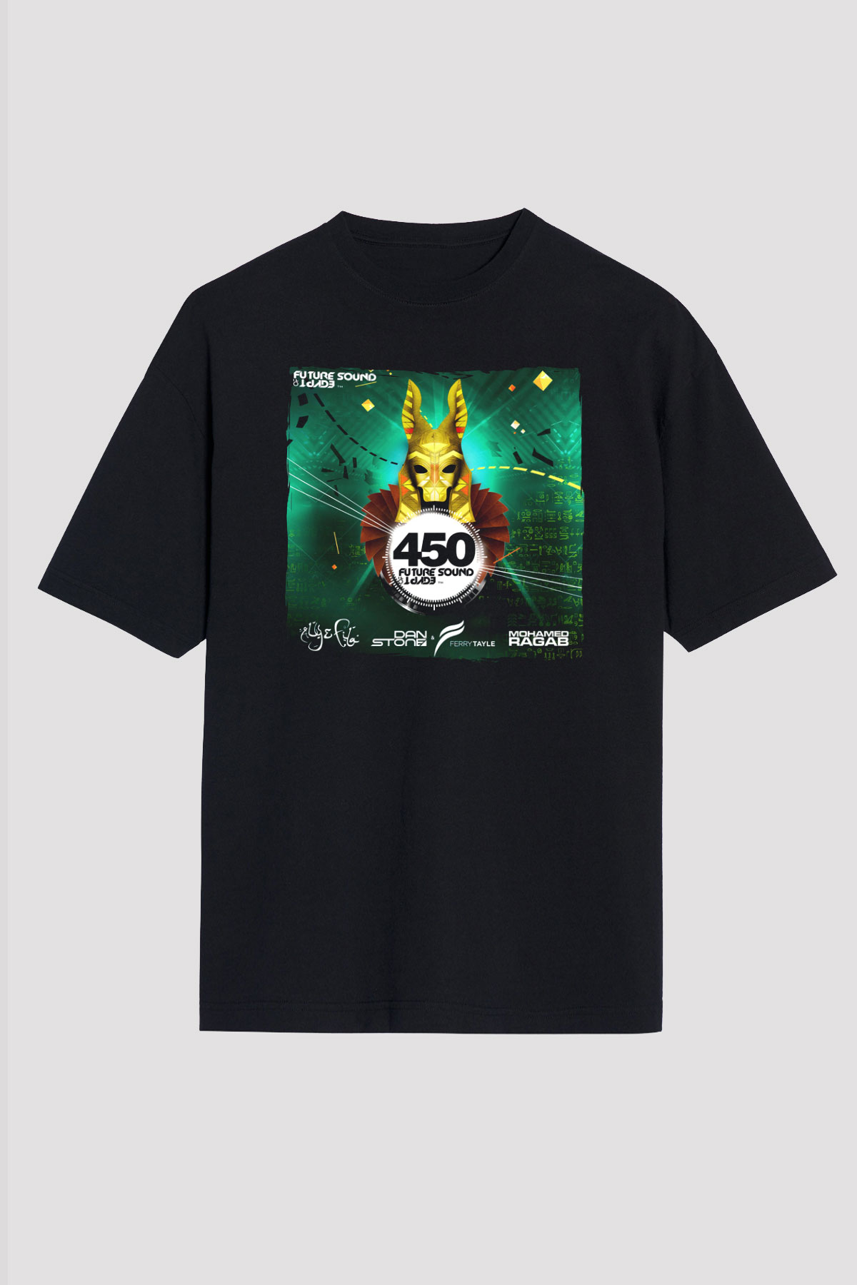 Aly & Fila Siyah Unisex Tişört T-Shirt - TişörtFabrikası