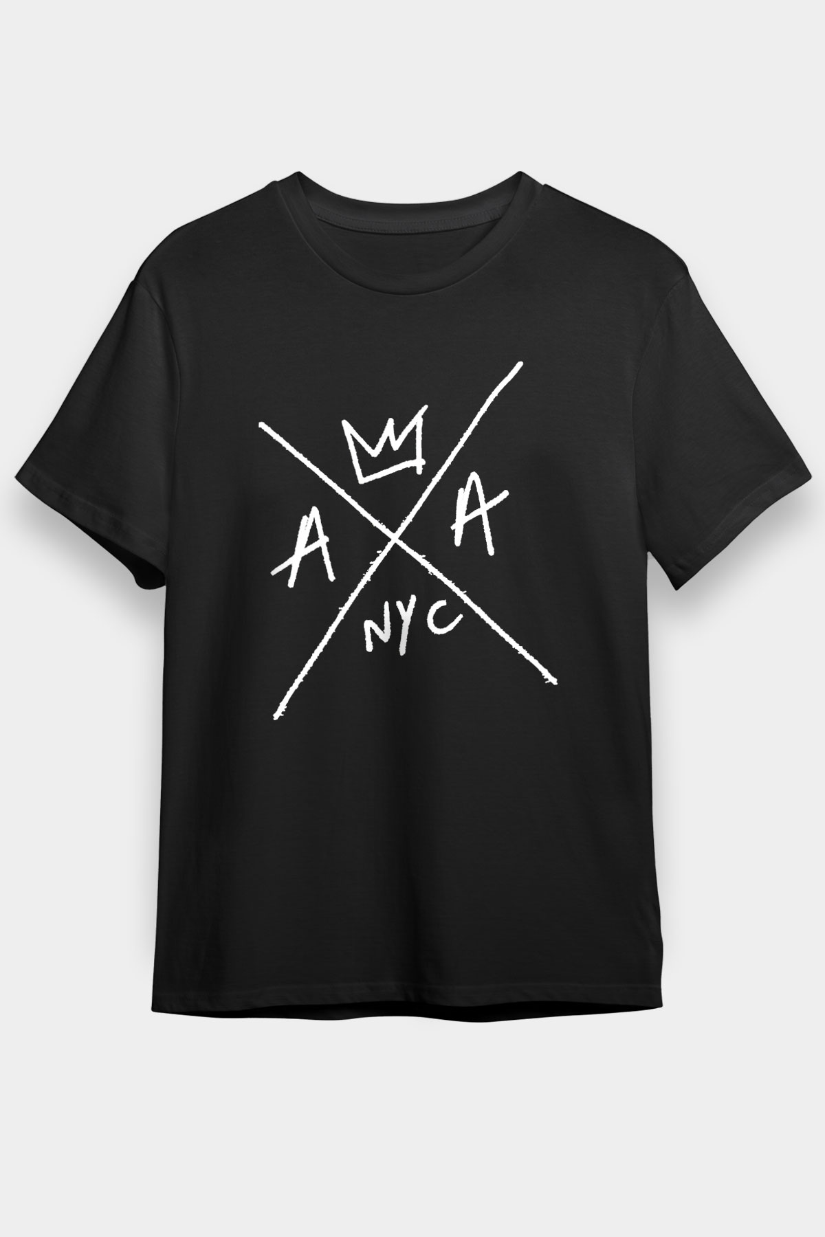 American Authors Siyah Unisex Tişört T-Shirt - TişörtFabrikası