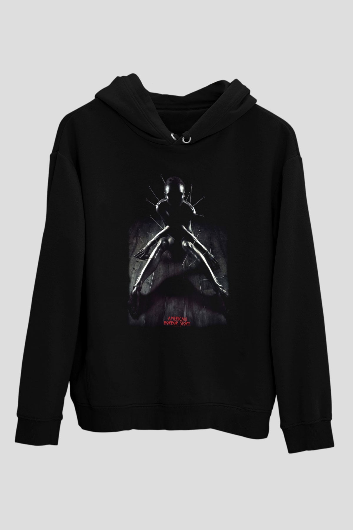 American Horror Story Siyah Unisex Hoodie