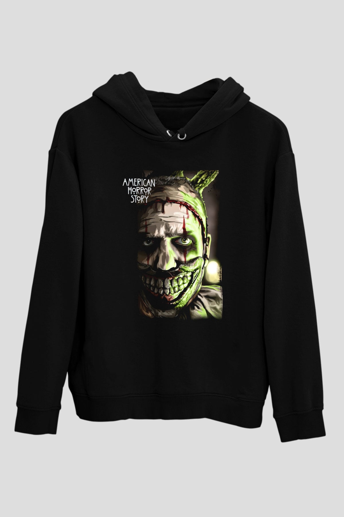 American Horror Story Siyah Unisex Hoodie