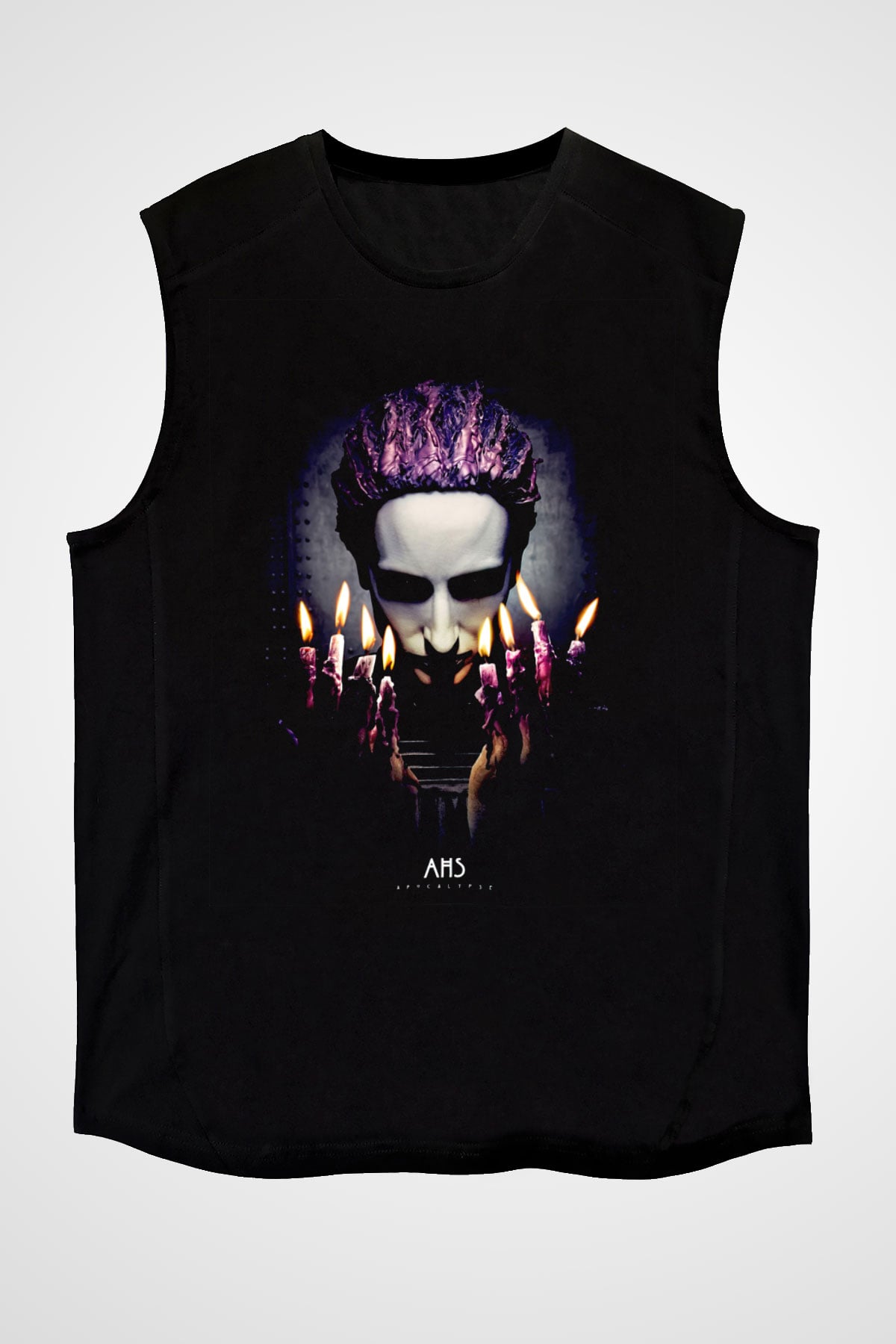 American Horror Story Siyah Unisex Kolsuz Tişört