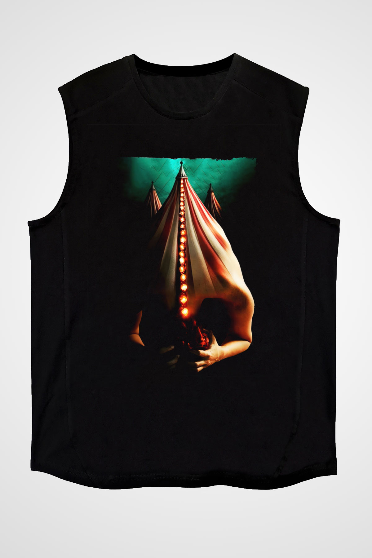 American Horror Story Siyah Unisex Kolsuz Tişört