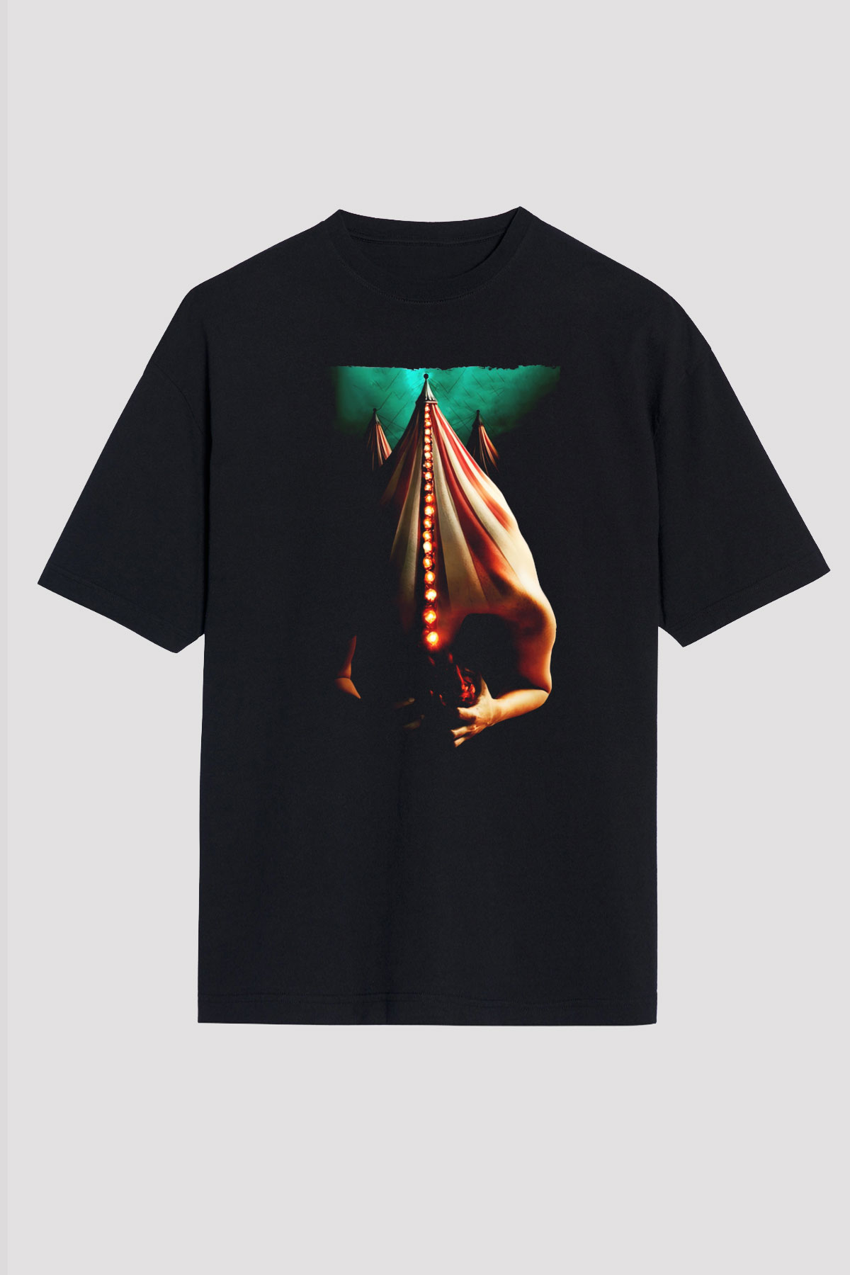 American Horror Story Siyah Unisex Oversize Tişört T-Shirt