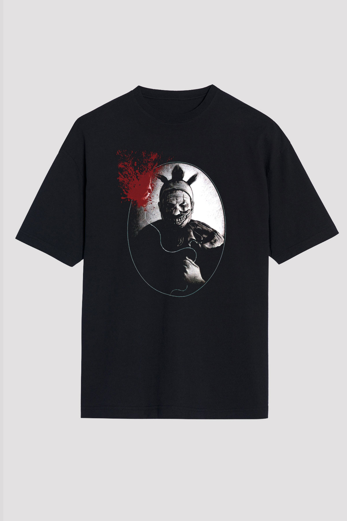 American Horror Story Siyah Unisex Oversize Tişört T-Shirt