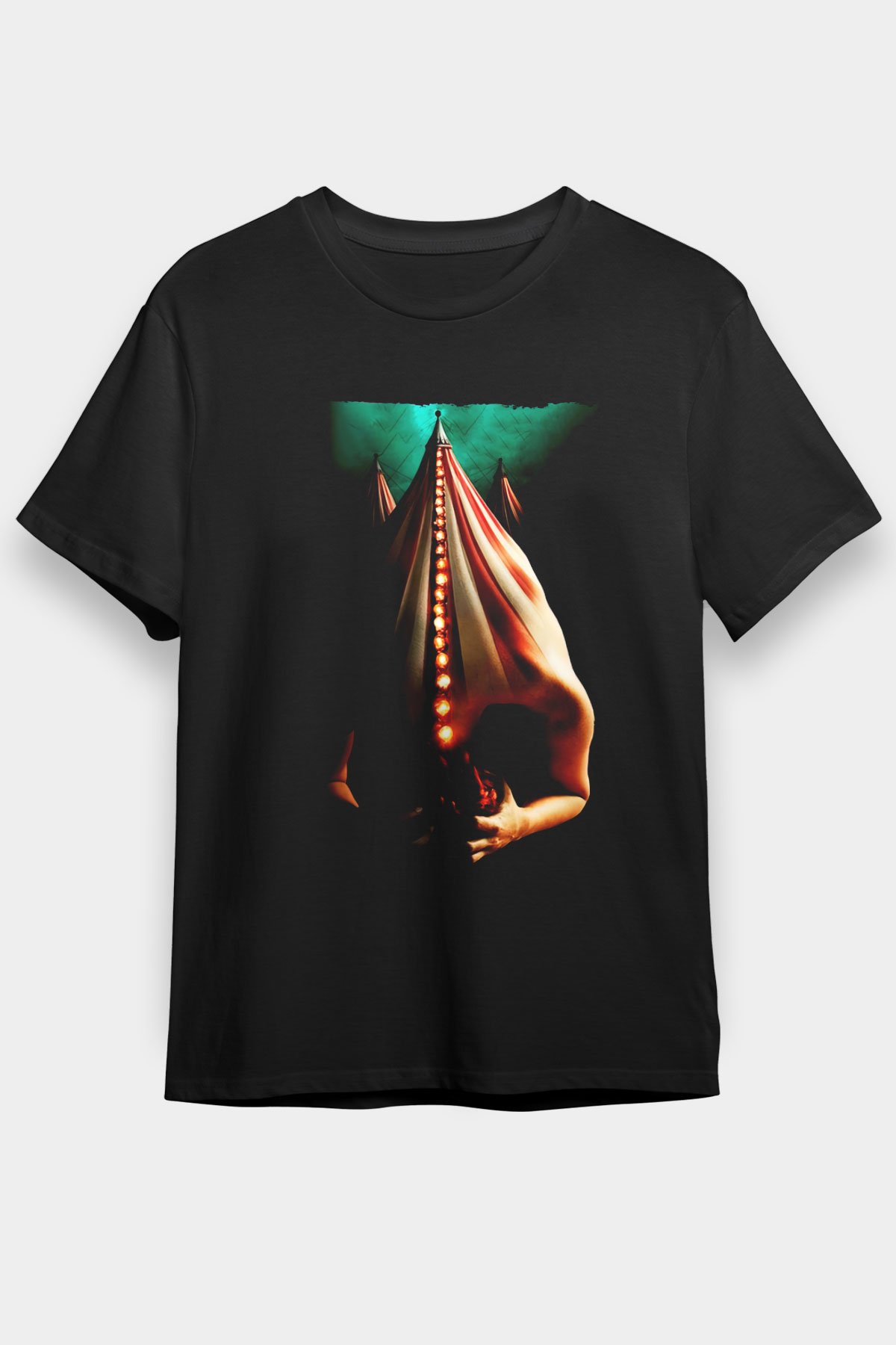 American Horror Story Siyah Unisex Graphic Tee - STREETWEAR