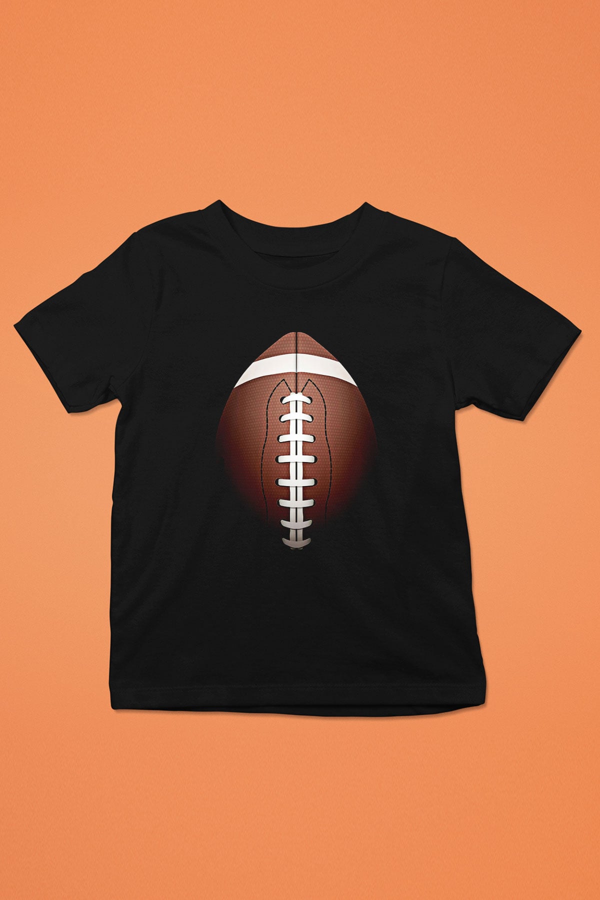 Amerikan Futbolu - American Football Baskılı Unisex Siyah Çocuk Tİşörtü - Tshirt