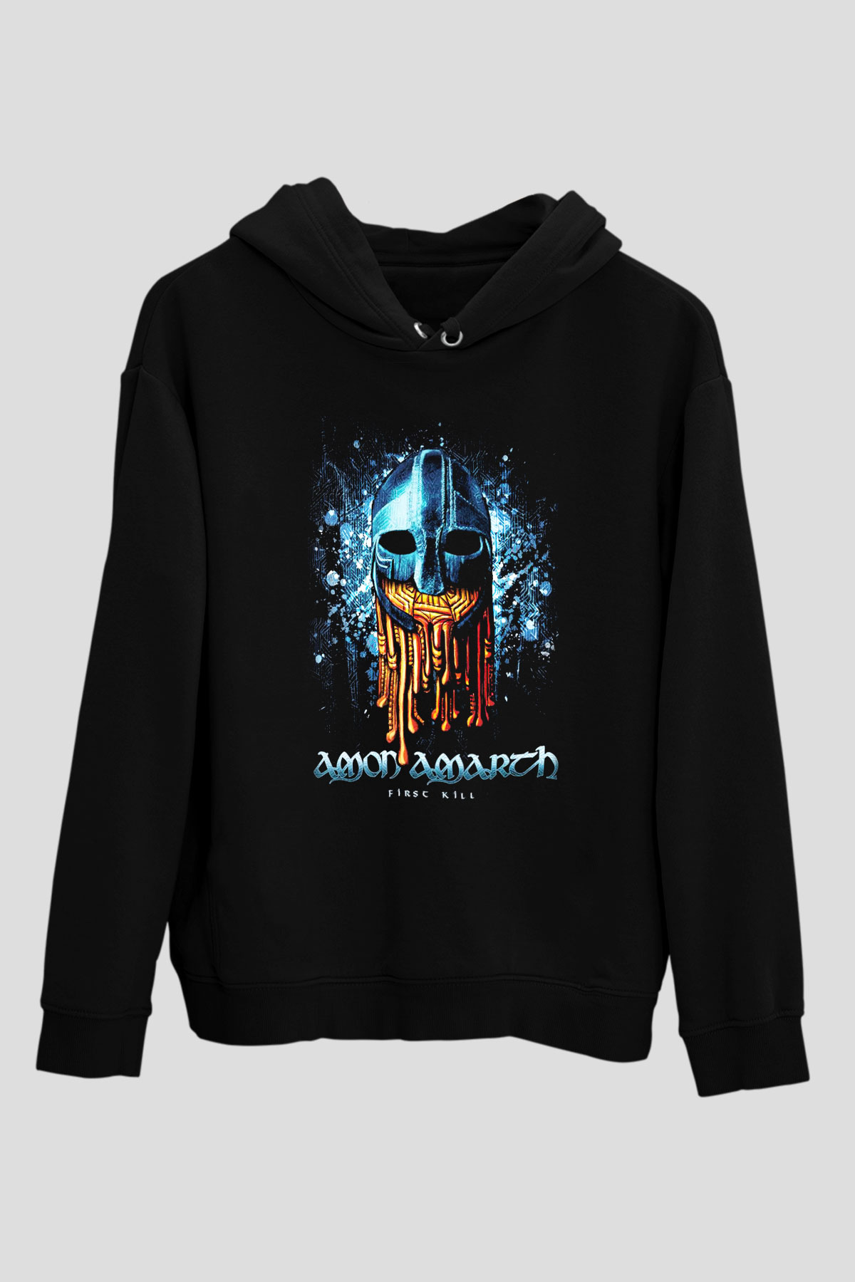 Amon Amarth Siyah Unisex Hoodie
